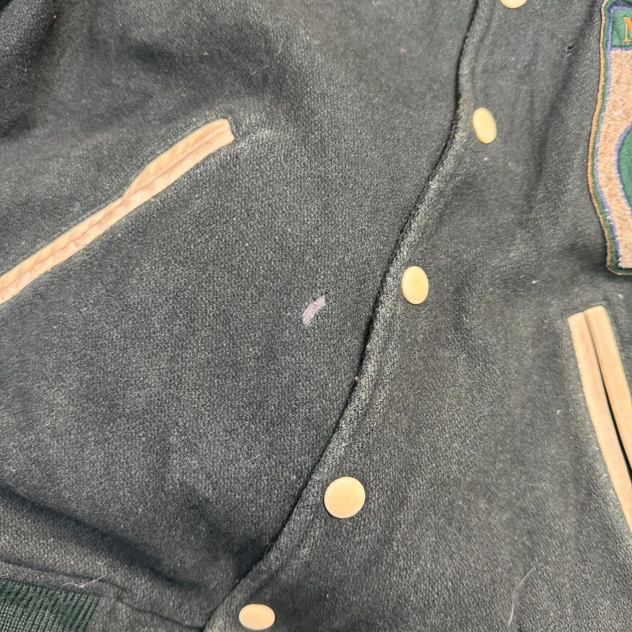 Other Vintage Stadium From MACBETH Leather Varsity Jacket Size US M / EU 48-50 / 2 - 11 Thumbnail