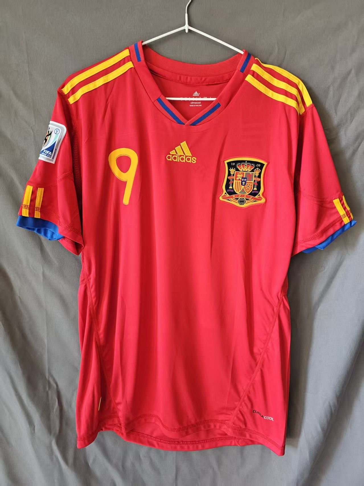Other #9 Fernando Torres Jersey 2010 Spain Home Size US M / EU 48-50 / 2 - 2 Thumbnail