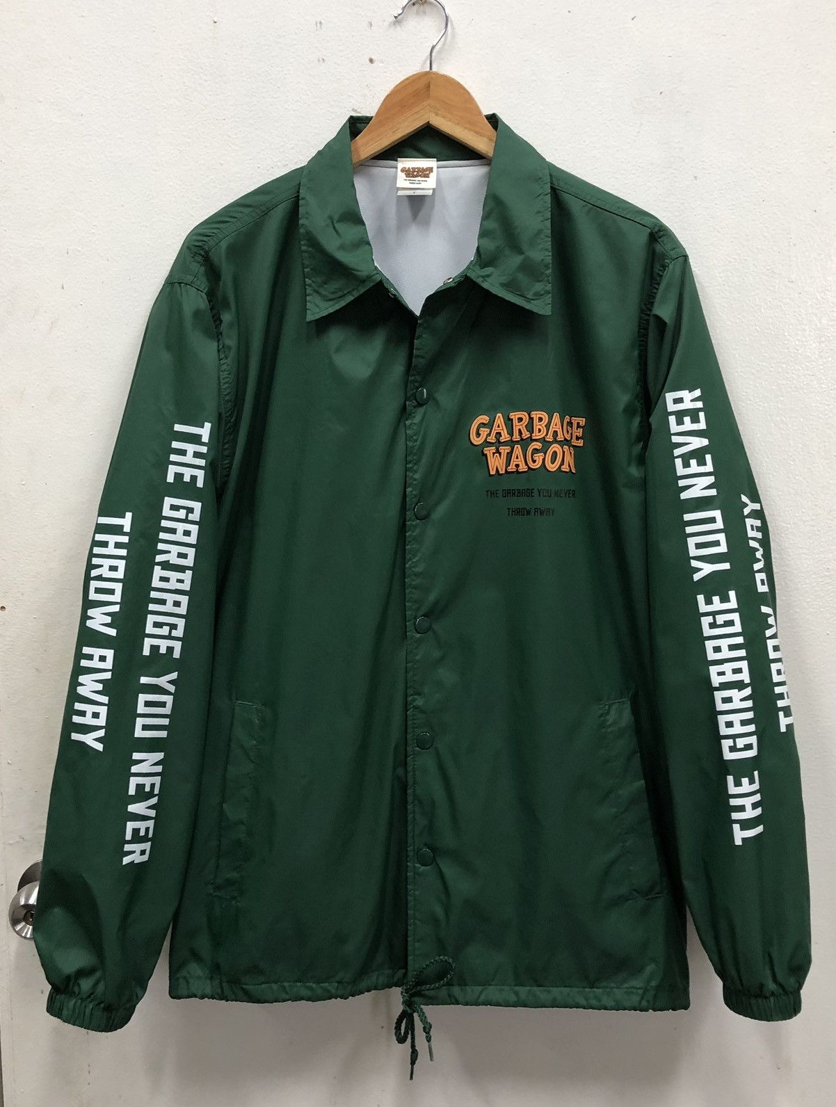 Japanese Brand GARBAGE WAGON Coach Nylon Jacket Size US L / EU 52-54 / 3 - 10 Thumbnail