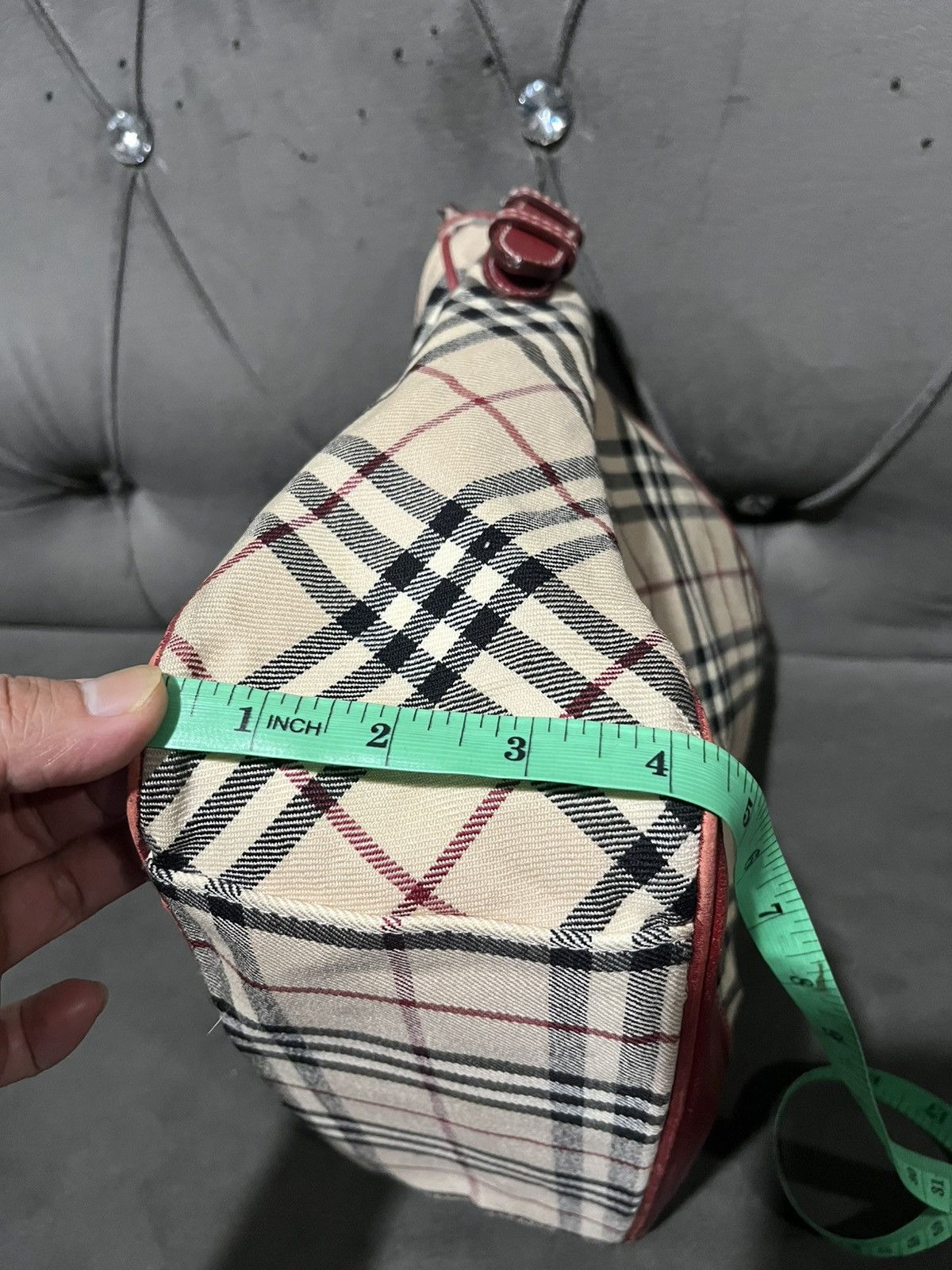 Burberry Auth BURBERRY Nova Check Blue Label Shoulder Bag Canvas Size ONE SIZE - 23 Thumbnail