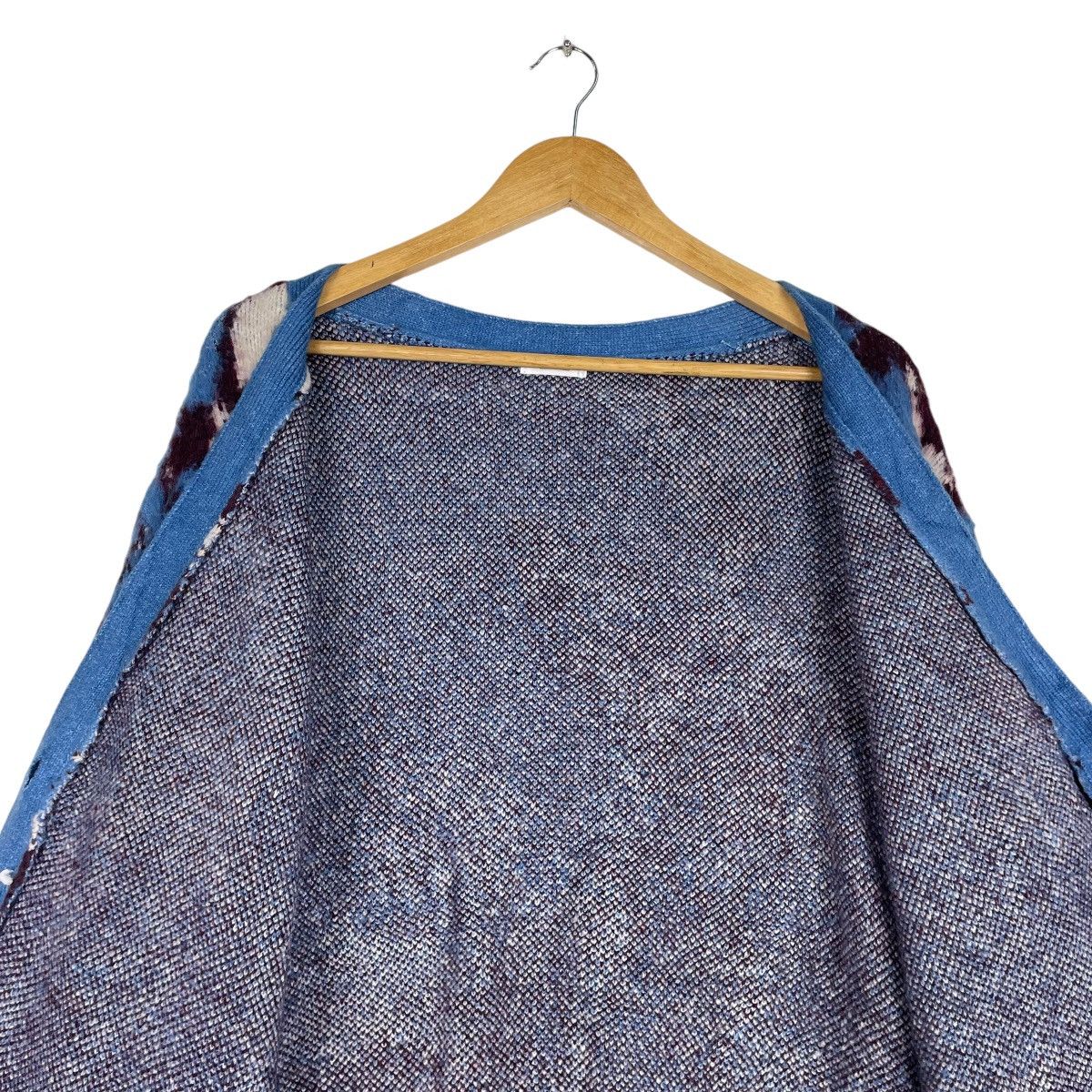 Designer × Japanese Brand × LOWRYS FARM 💥LAWRYS FARM POP ART KNIT CARDIGAN Size US XL / EU 56 / 4 - 12 Thumbnail