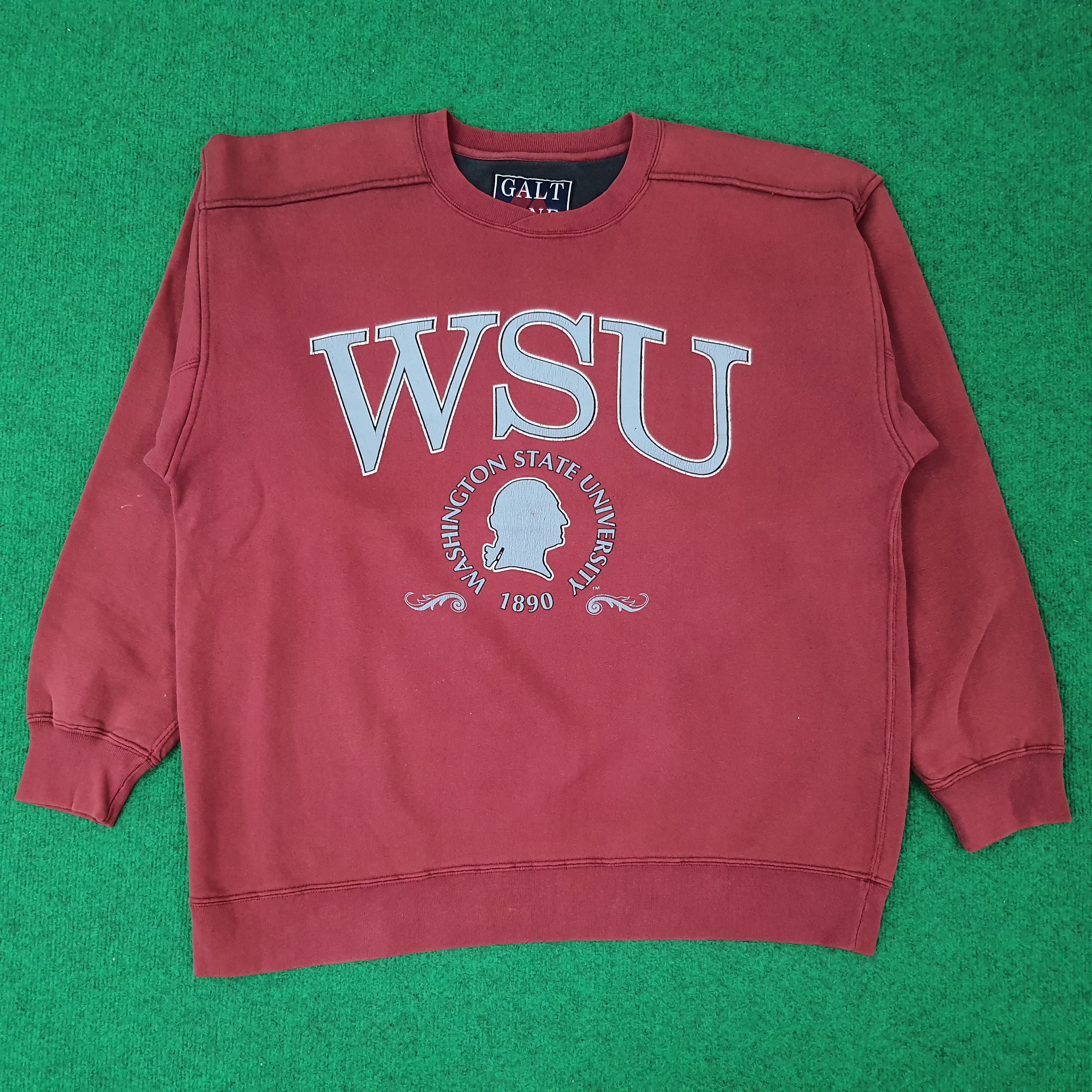 Vintage Vintage WSU Washington State University Sweatshirt C251N20 Size US XL / EU 56 / 4 - 1 Thumbnail