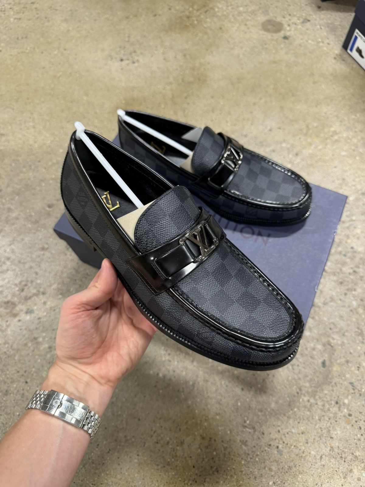 Louis Vuitton Louis Vuitton Damier Major Loafer NEW 1250$ Size US 7.5 / EU 40-41 - 3 Thumbnail