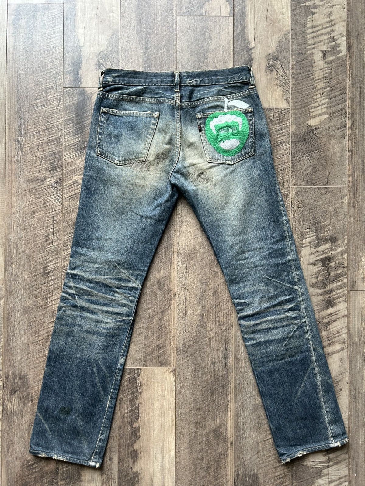 Jun Takahashi × Undercover Undercover 07 Apple Fang Denim Jeans