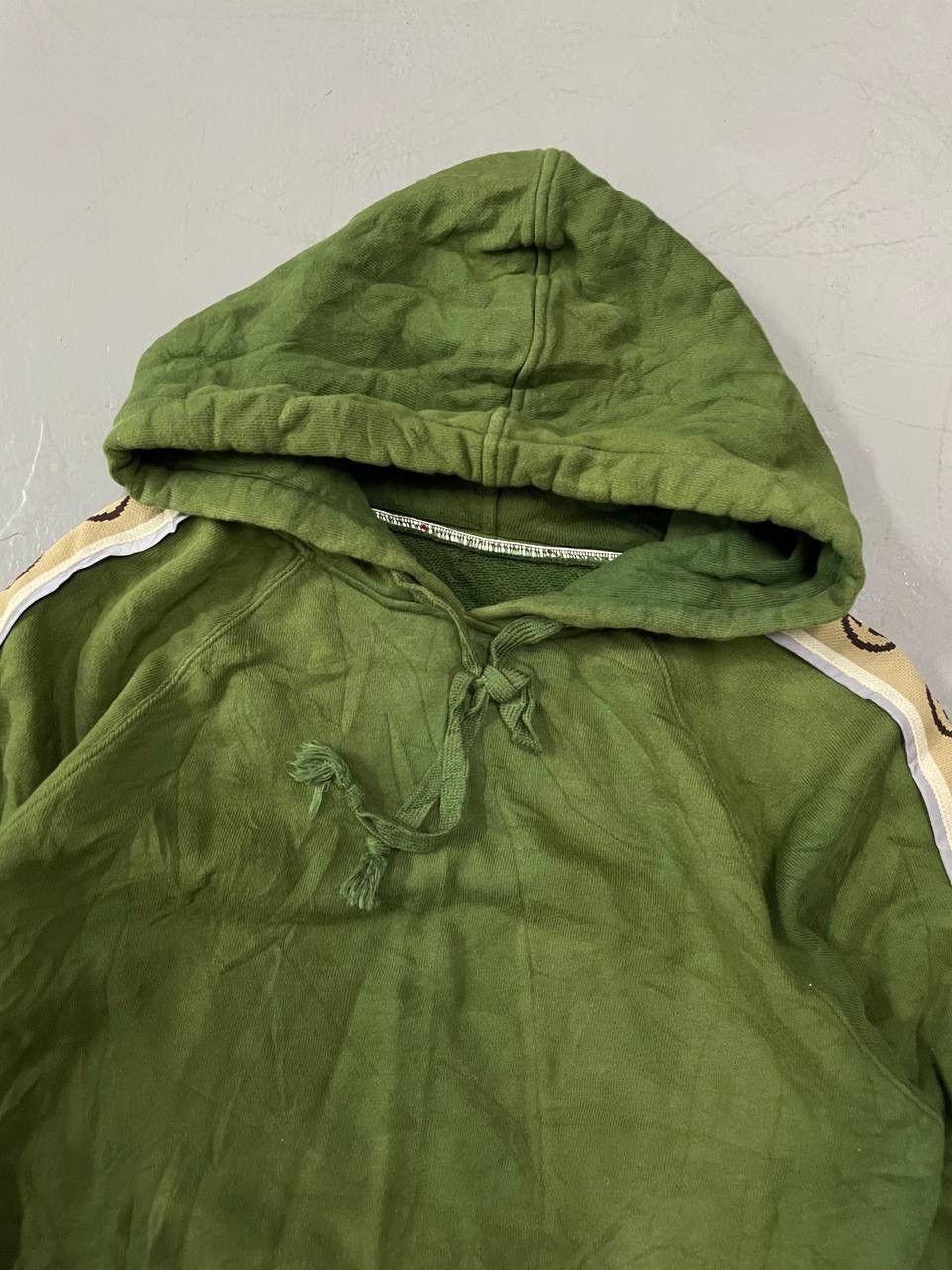 Gucci Gucci green cotton jersey hoodie. Reflective line Size US XXS / EU 40 - 8 Thumbnail