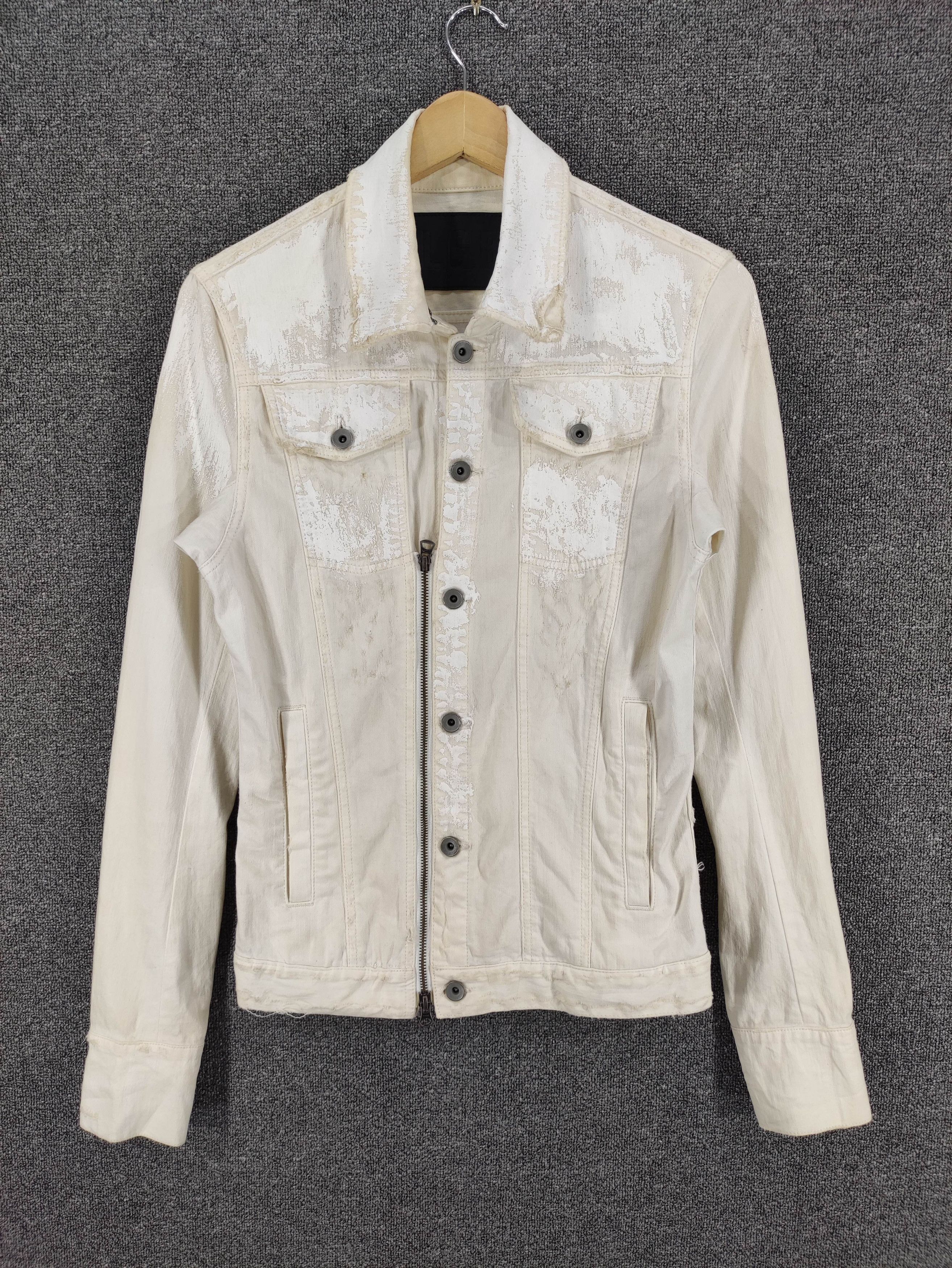 Le Grande Bleu (L.G.B.) Vintage L.G.B Trashed Punk Jacket Size S / US 4 / IT 40 - 3 Thumbnail