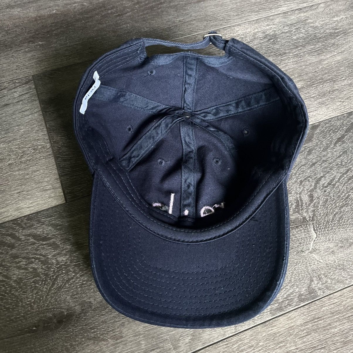 Vintage Regarding Los Angeles re:la Embroidered Hat Navy Viola Size ONE SIZE - 4 Thumbnail