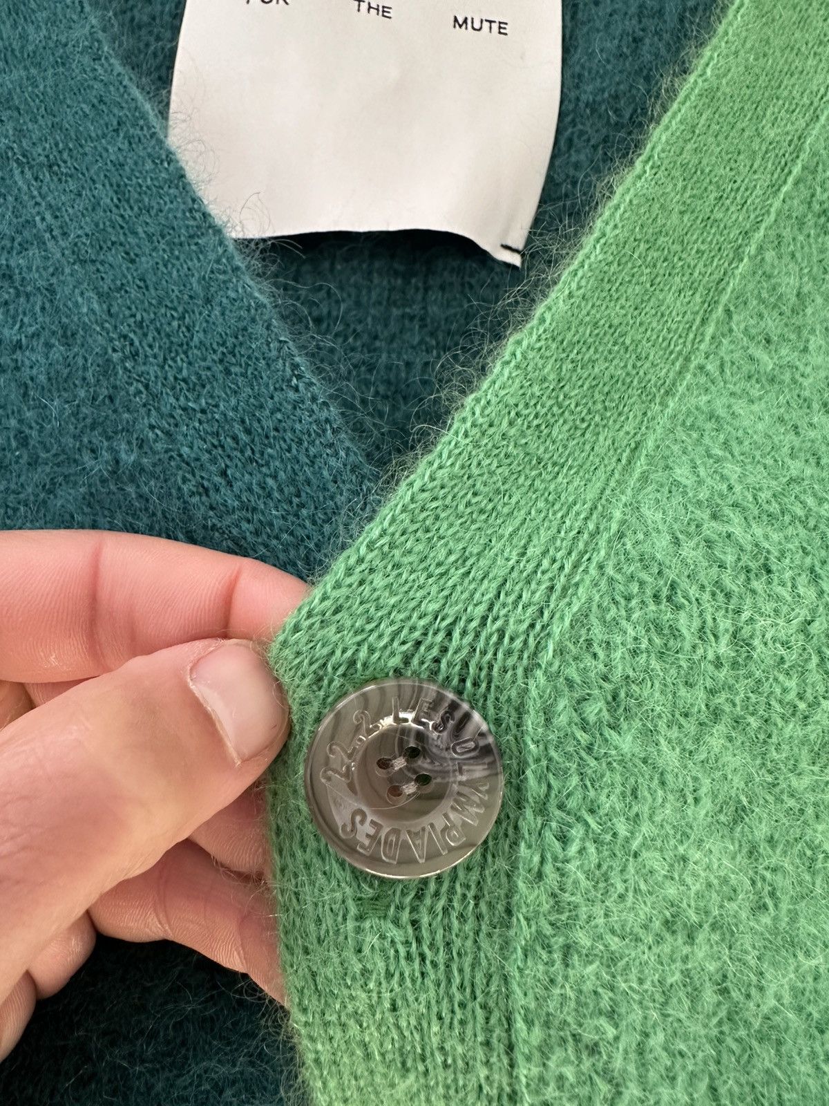 Song For The Mute Oversized Mohair Cardingan Size US M / EU 48-50 / 2 - 7 Thumbnail