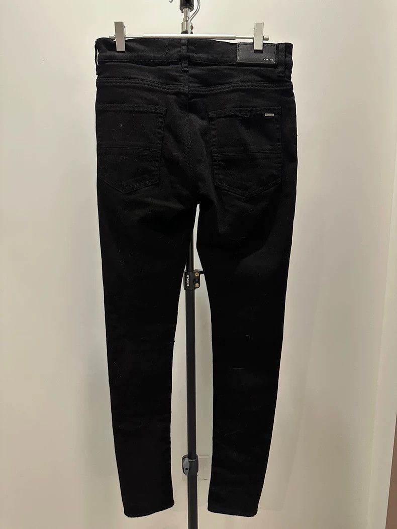Amiri AmiriBlack slim-fit destroys jeans 2503-Nextarrow Size US 31 - 2 Thumbnail