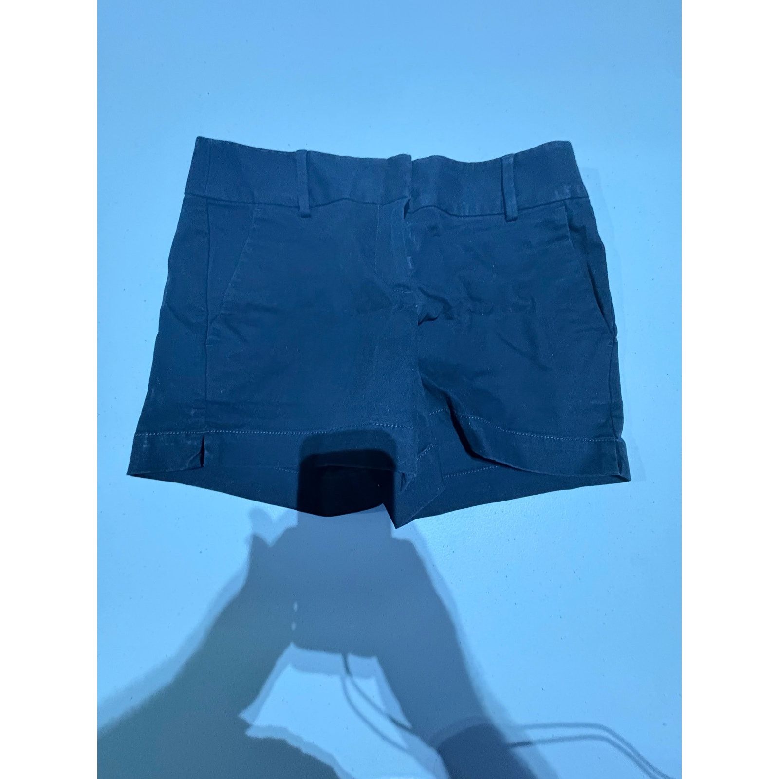 Loft LOFT Riviera Shorts Womens Size 2 Black Chino Shorts Size 26" / US 2 / IT 38 - 2 Thumbnail
