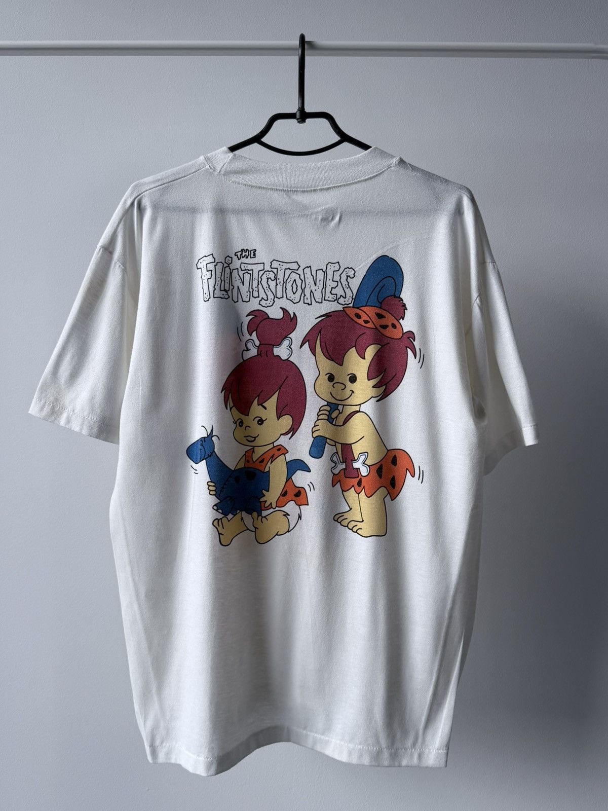 Cartoon Network Vintage 90s The Flintstones T-Shirt Tee Size US L / EU 52-54 / 3 - 2 Thumbnail