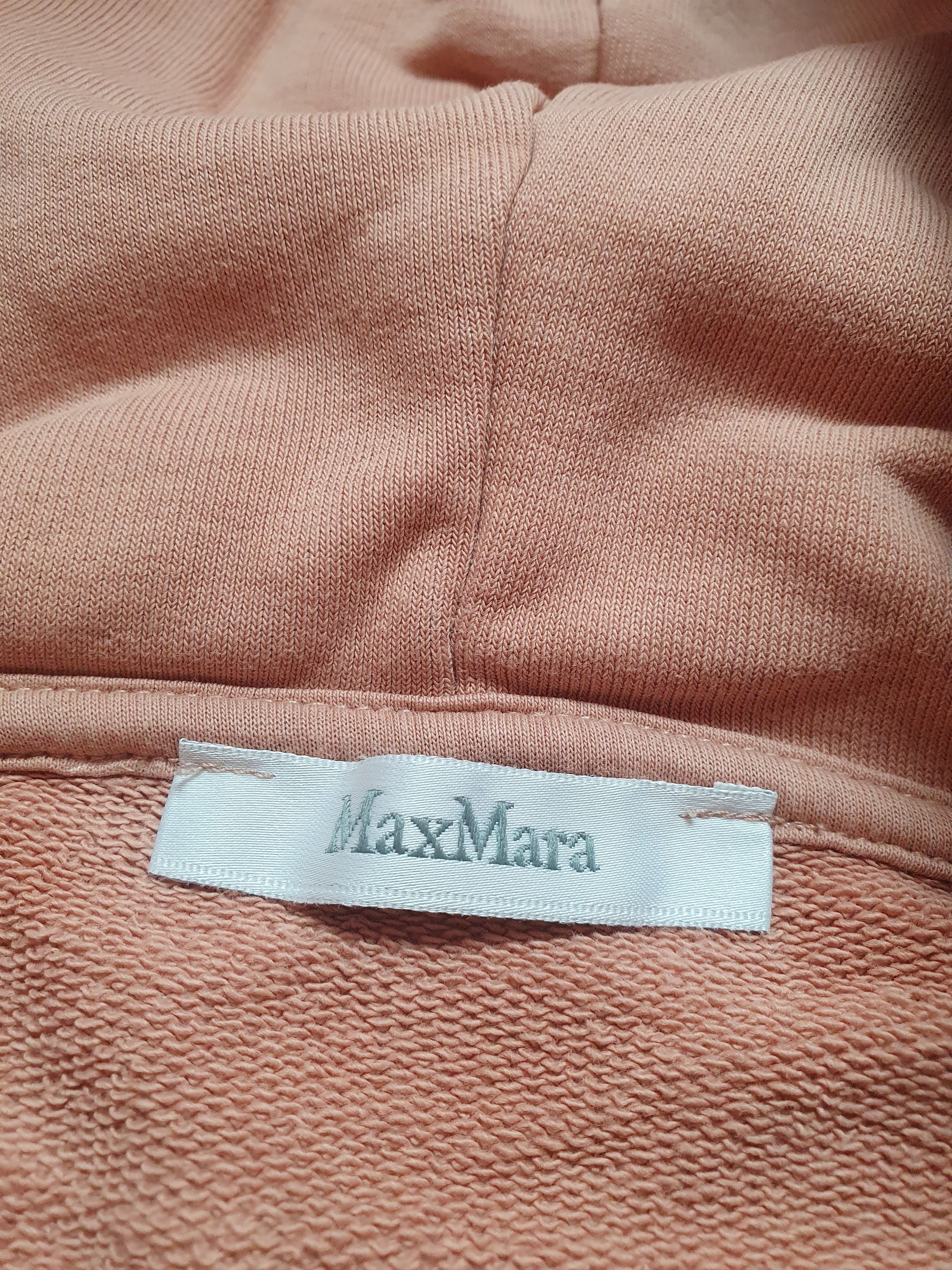 Max Mara Vintage Max Mara women's Hoodie Oversized Tan Sweatshirt Size M / US 6-8 / IT 42-44 - 13 Thumbnail