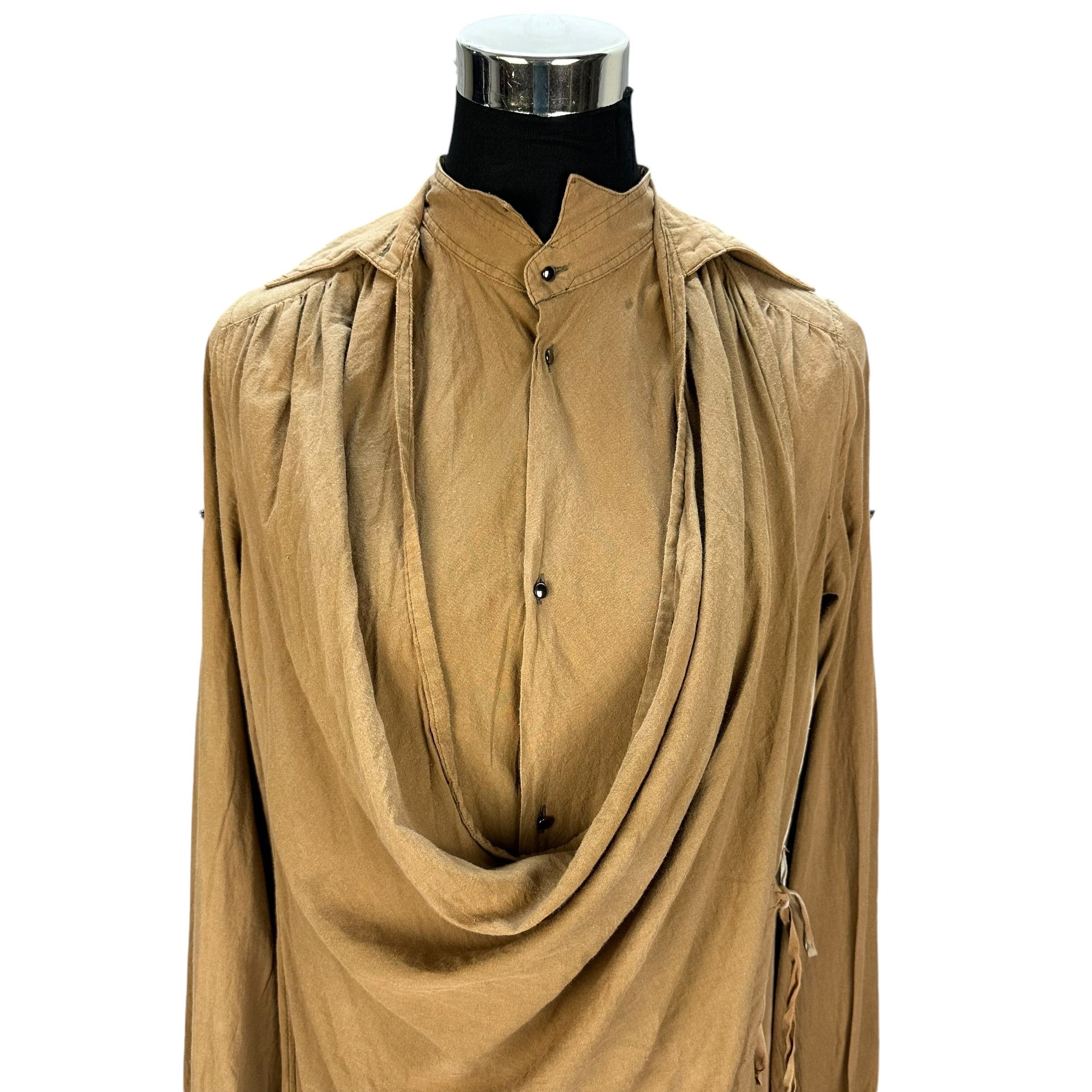 Maison MIHARA YASUHIRO MIHARAYASUHIRO Layered Shirt Faded on Back #A55-1261 Size US M / EU 48-50 / 2 - 2 Thumbnail