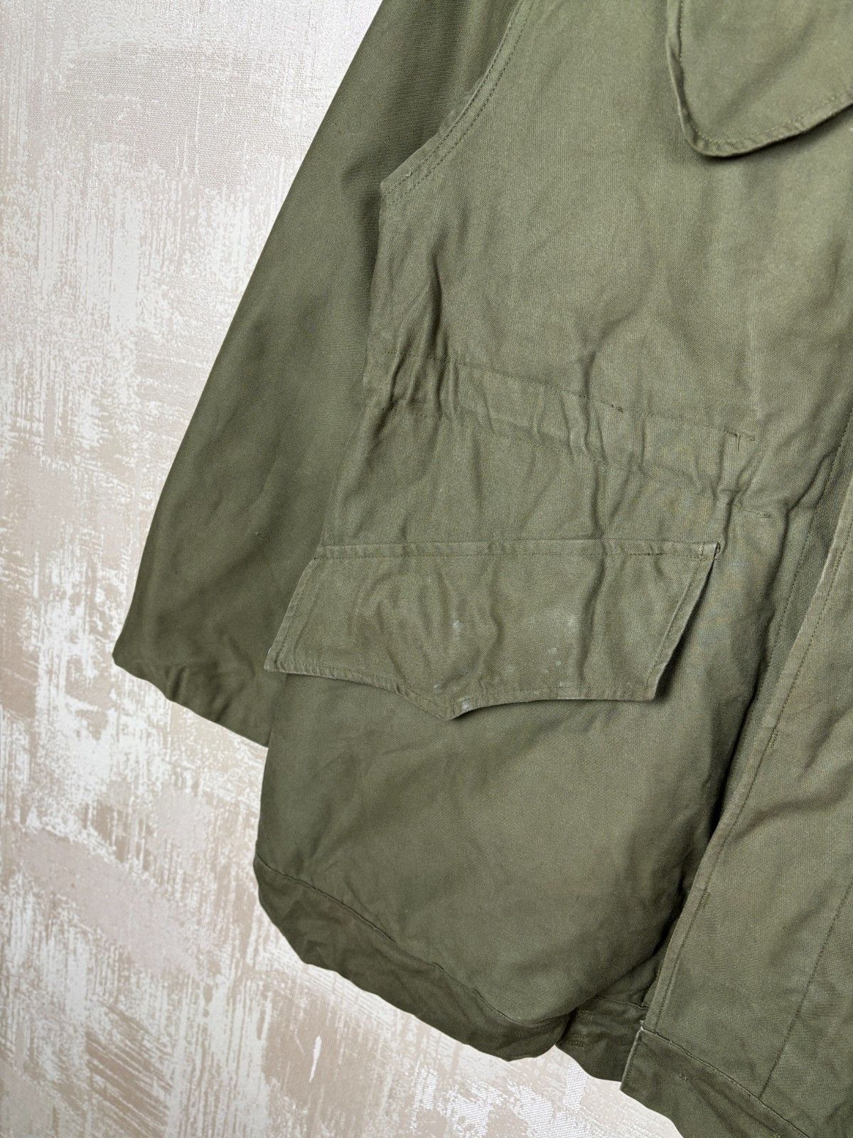 Vintage Vintage Dutch Army Field Jacket 1977 Military Utility Jacket Size US M / EU 48-50 / 2 - 7 Thumbnail