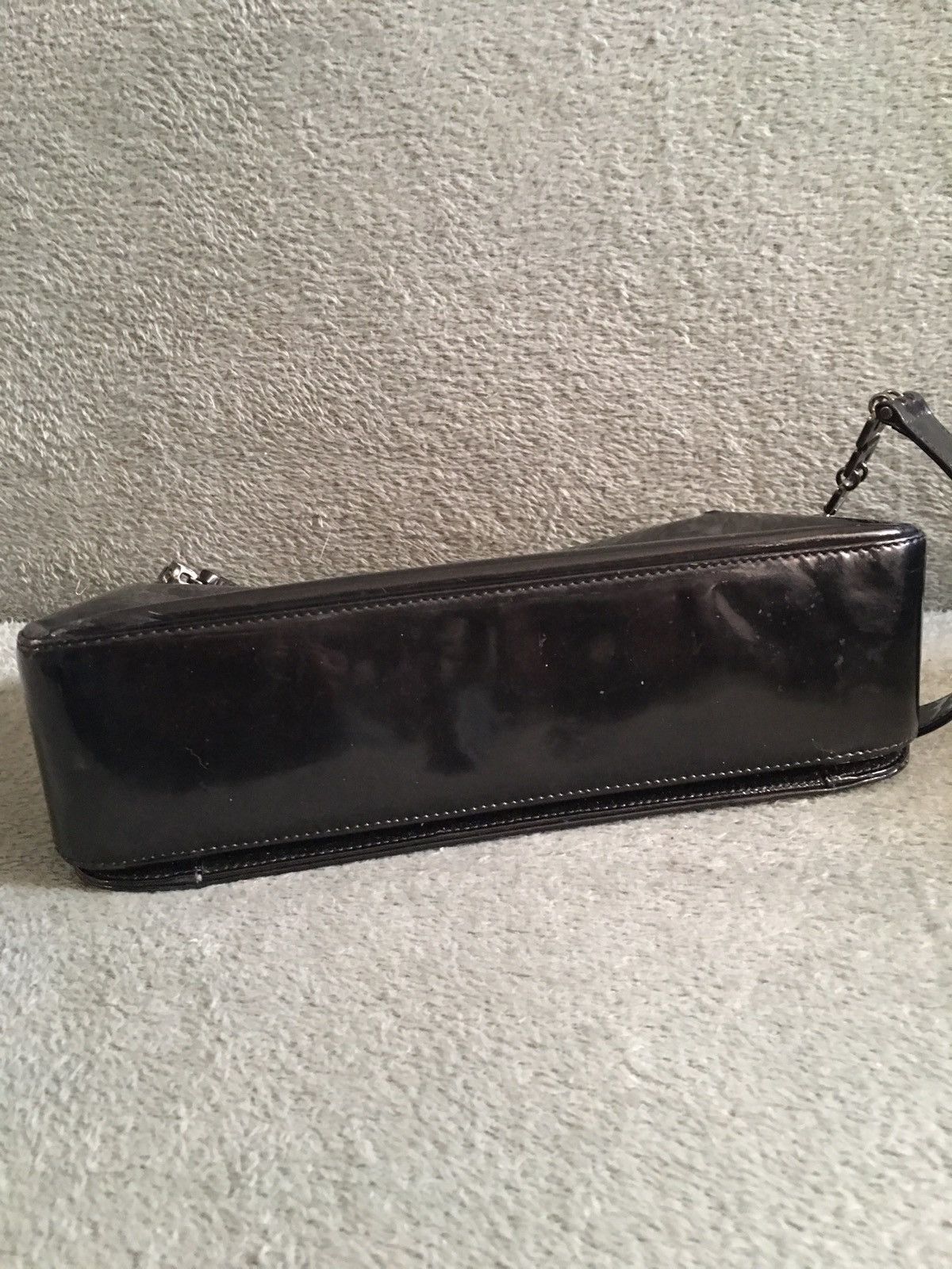 Bally BALLY Switzerland Black Patent Leather Shoulder Bag Size ONE SIZE - 7 Thumbnail
