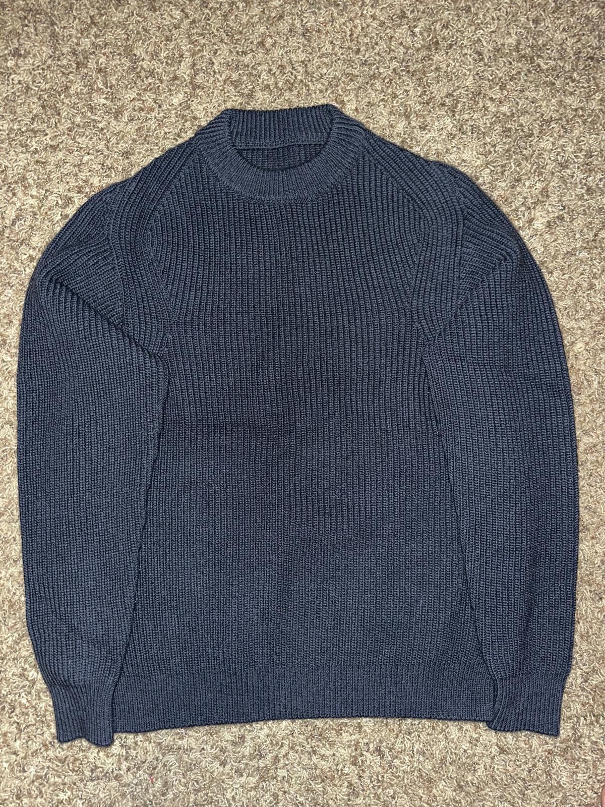 Nike Men's Nike ESC Sweater Solid Color Round Neck Long Sleeves Pullover Wool Sweater Size US M / EU 48-50 / 2 - 1 Thumbnail