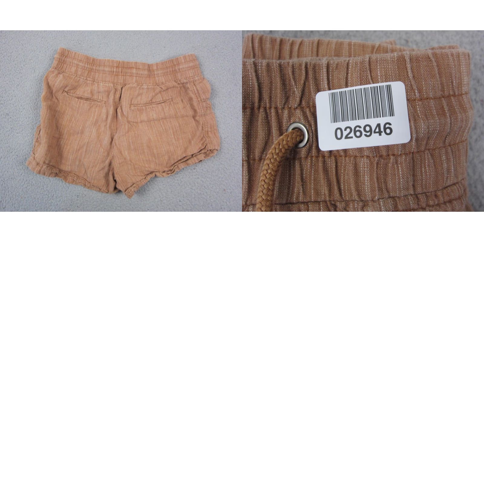 Athleta Athleta Shorts Women 10 Brown Cabo Linen Textured 4" Coastal Beach Summer Travel Chino Casual 90s Mens Womens Boys Girls Size 32" / US 10 / IT 46 - 9 Thumbnail