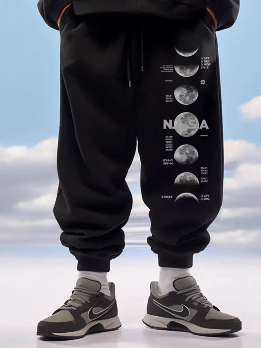 Designer × Japanese Brand Streetwear Loose Hip Hop Designer Casual Pants Size US 34 / EU 50 - 2 Thumbnail