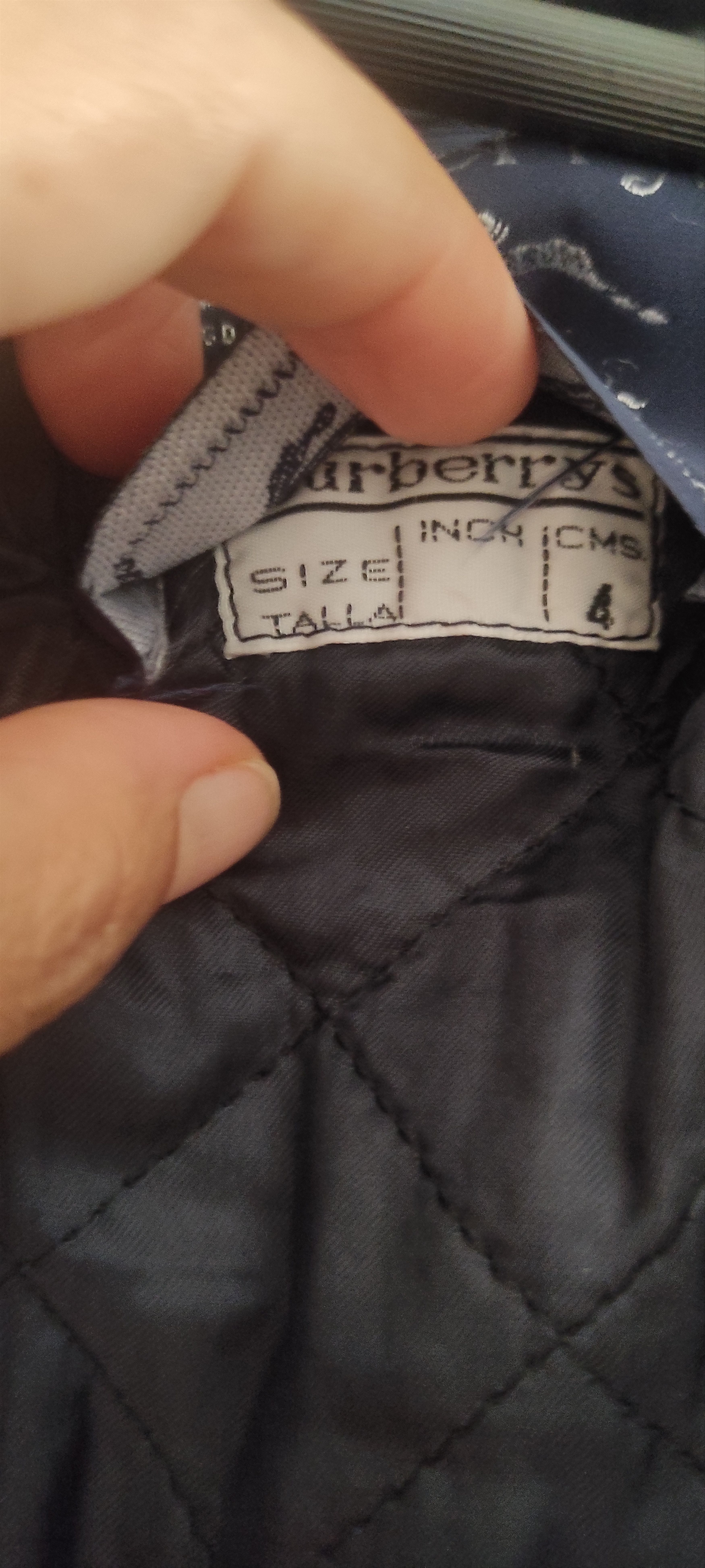 Burberry Vintage Burberrys Wool 90s Duffle Coat Blue Nova Check Size US XL / EU 56 / 4 - 13 Thumbnail