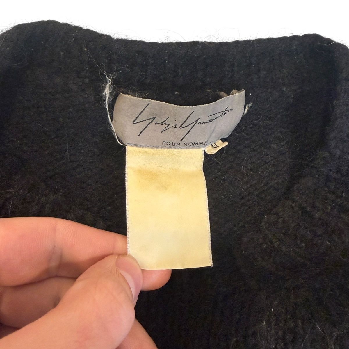 Yohji Yamamoto Yohji Yamamoto AW94 Skull Intarsia Mohair Knit M Size US M / EU 48-50 / 2 - 6 Thumbnail