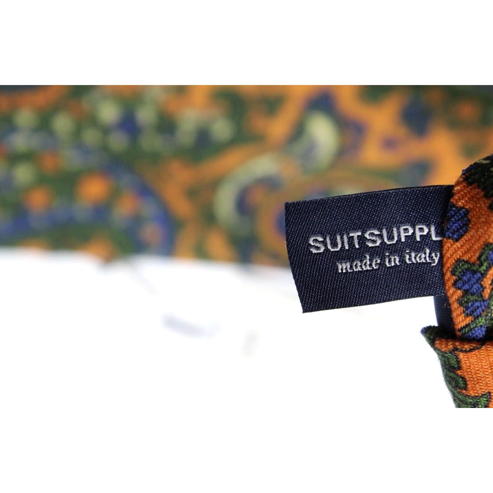 Suitsupply New title: Mens Tie - Suitsupply 155 X 8 CM Wool Paisley Pointed Tied Multicoloured - 100% Authentic Size ONE SIZE - 5 Thumbnail