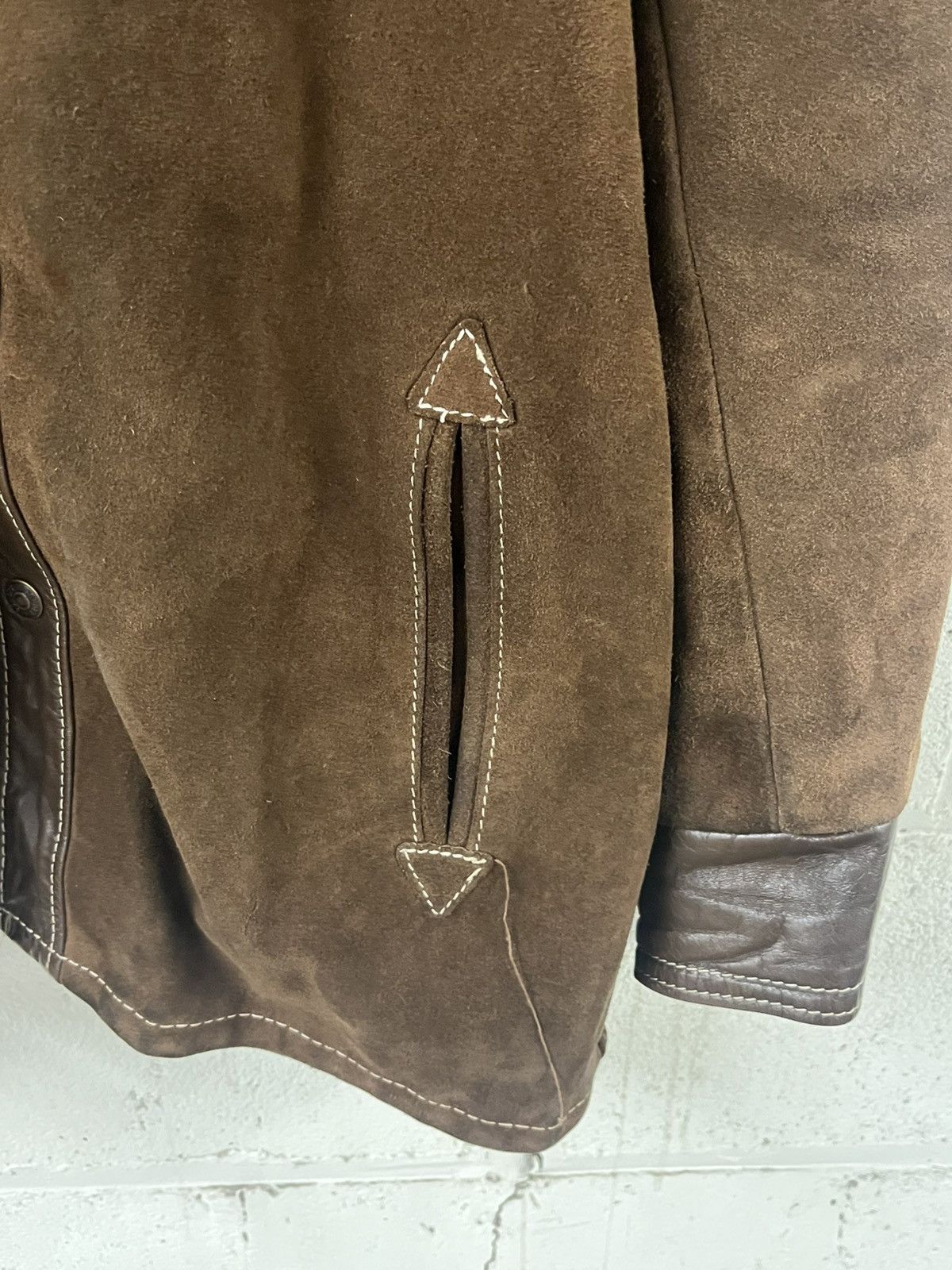 Schott Shott vintage rancher jacker rare suede brown 70s Size US XL / EU 56 / 4 - 5 Thumbnail