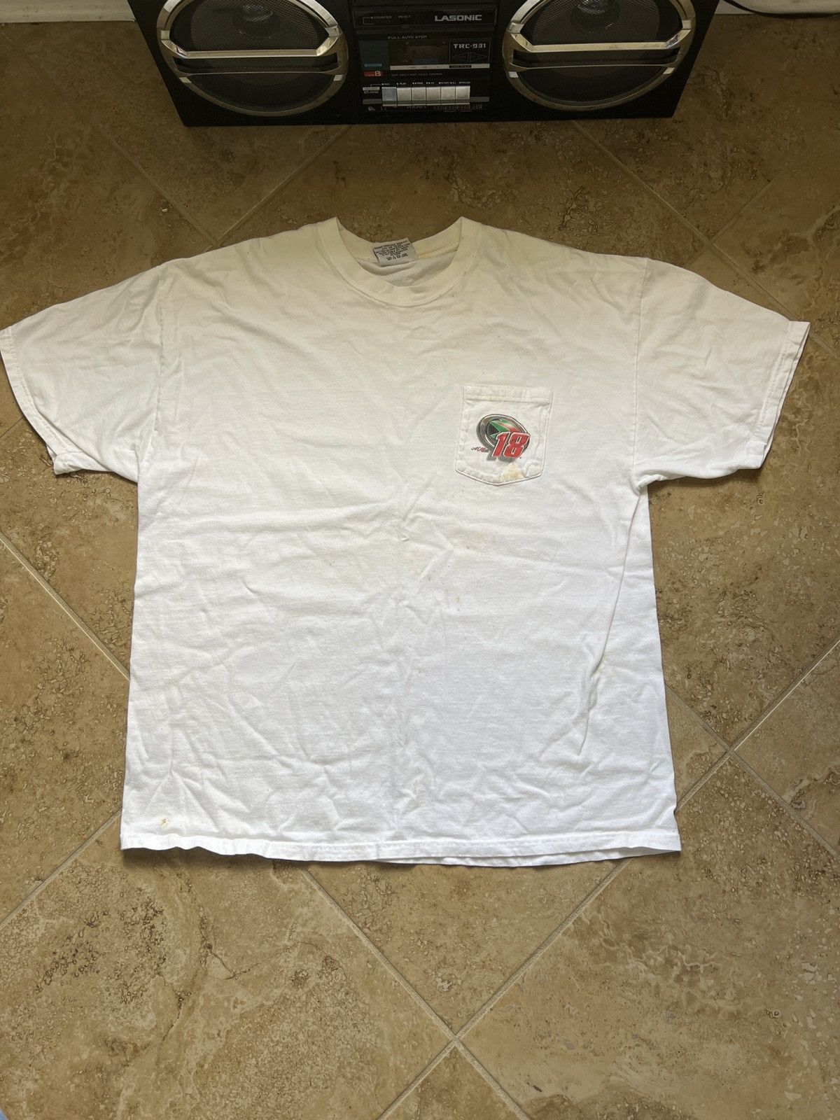 NASCAR × Vintage Vintage NASCAR Bobby Labonte tee Size US XL / EU 56 / 4 - 4 Thumbnail