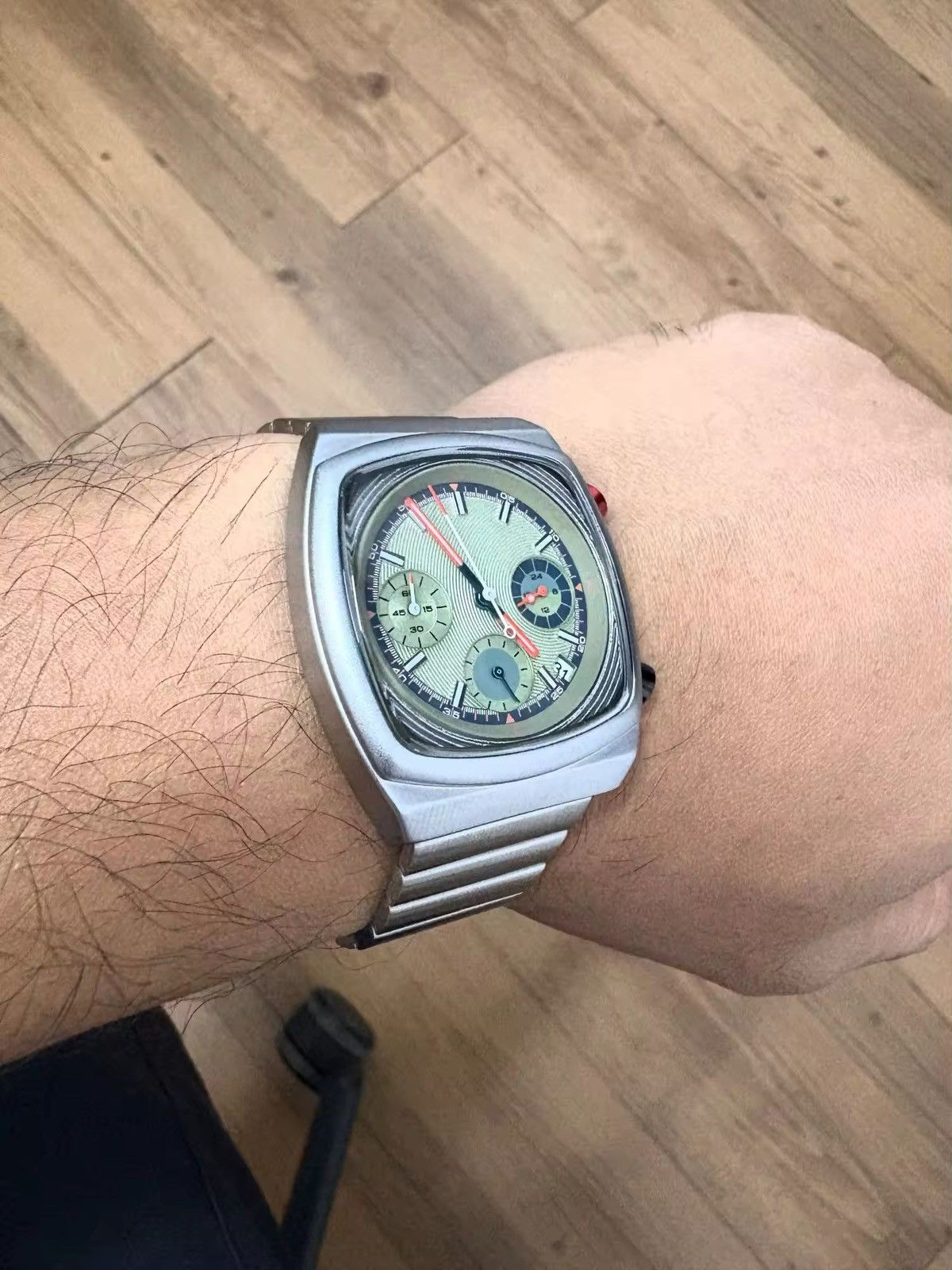 Other vintage retro silver stainless steel digital watch Size ONE SIZE - 3 Thumbnail