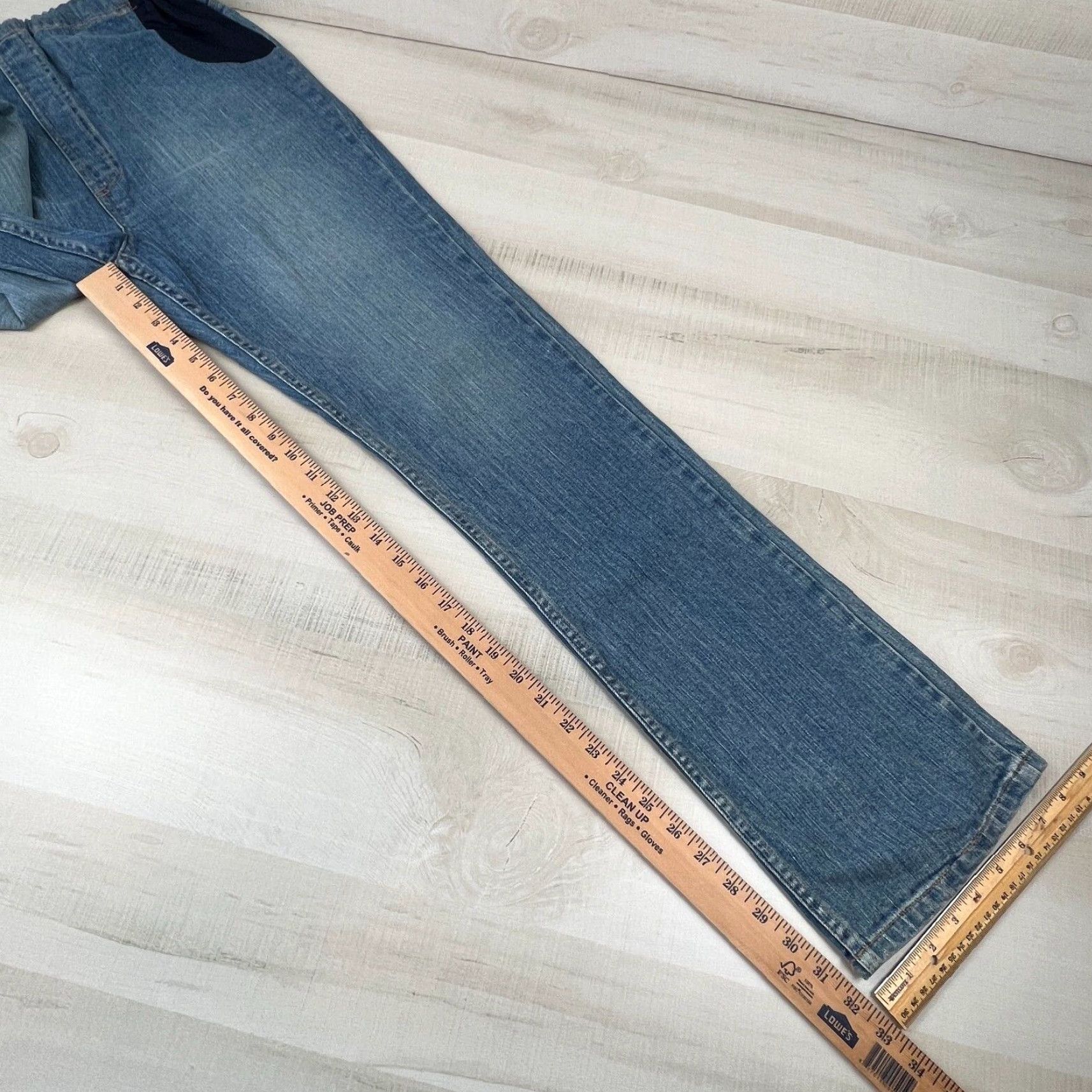 Gap Gap Womens Maternity Small Medium Wash Bootcut Jeans Blue Stretch Size 28" / US 6 / IT 42 - 7 Thumbnail