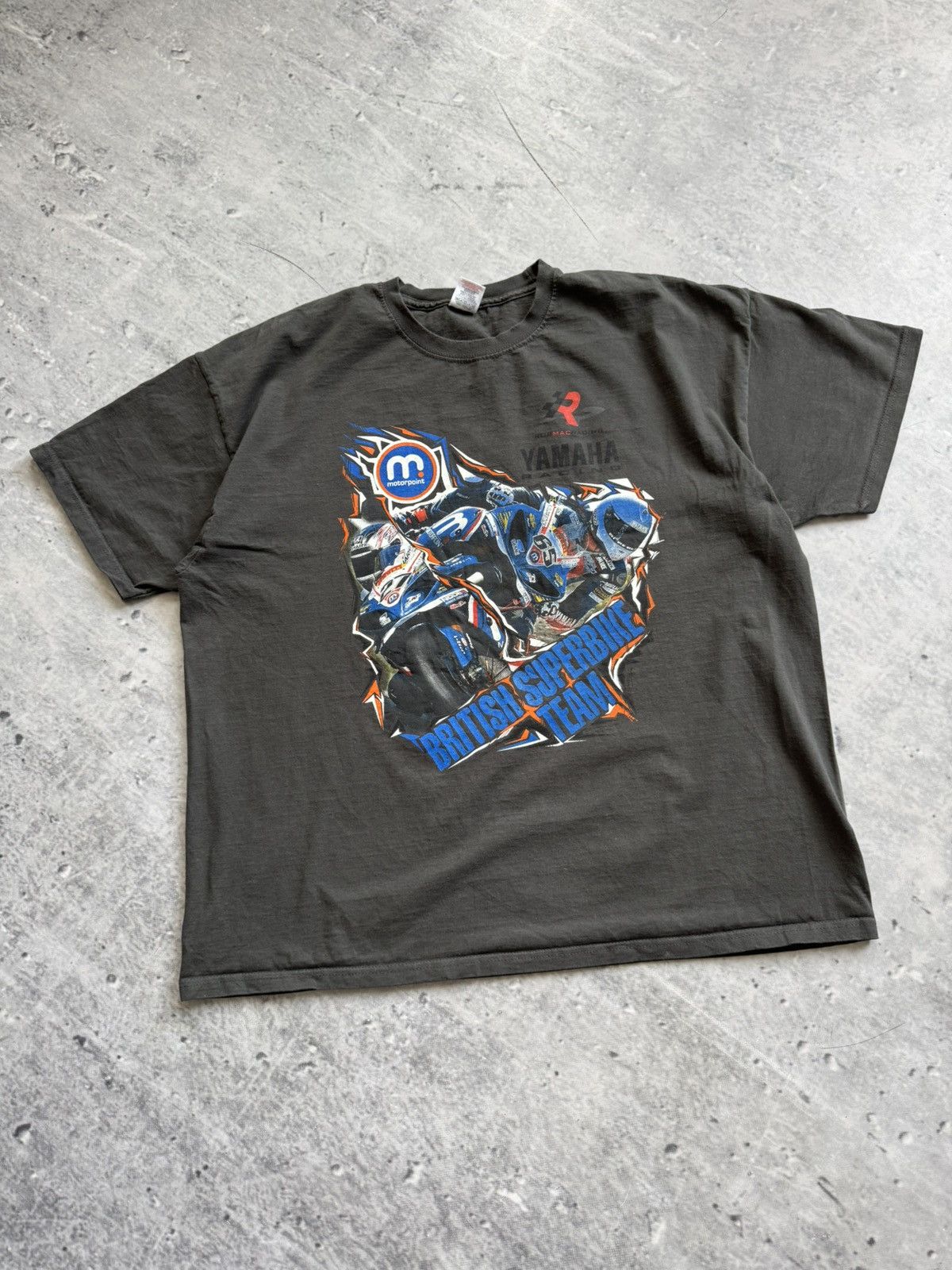 Vintage × Yamaha Yamaha Racing british superbike big logo tee Size US XXL / EU 58 / 5 - 1 Thumbnail