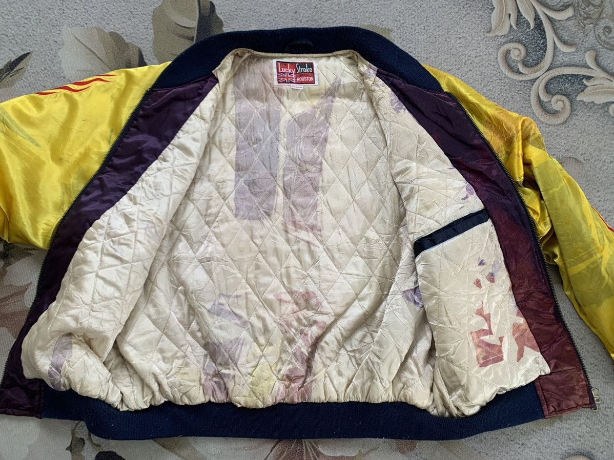Lucky Brand × Vintage Lucky Stroke Houston American Bikers Sukajan Jacket Size US M / EU 48-50 / 2 - 13 Thumbnail