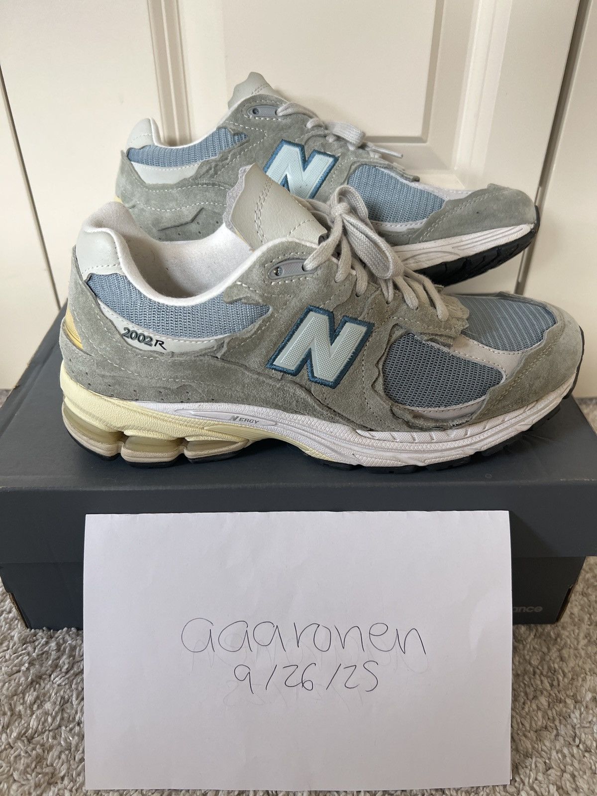 New Balance New Balance 2002R Protection Pack Mirage Grey M2002RDD Size US 8 / EU 41 - 1 Thumbnail