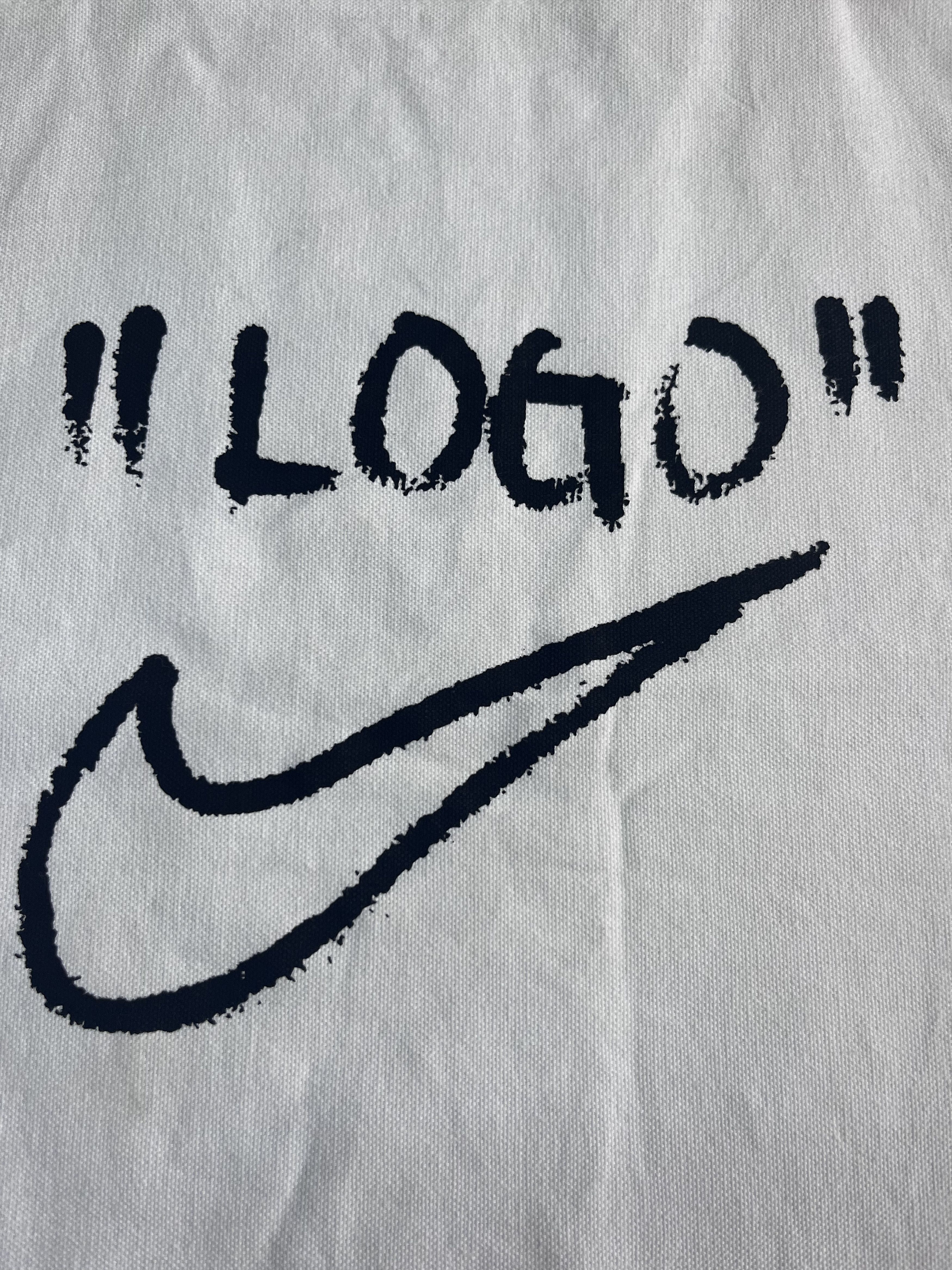 2017 Virgil Abloh Nike “LOGO” Tote Chicago SNKRS AF1 Archive
