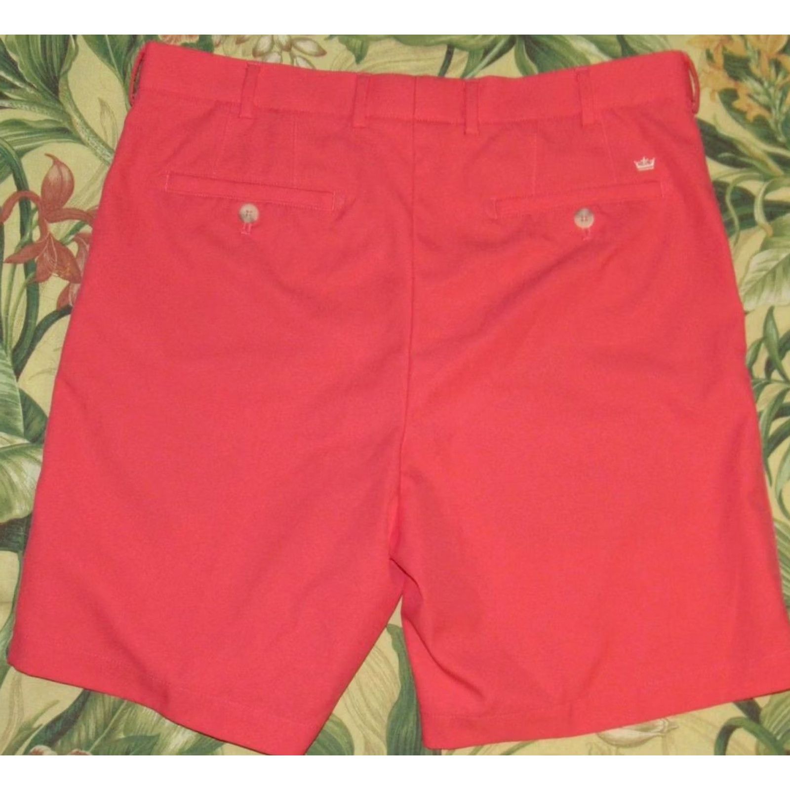 Peter Millar PETER MILLAR Wicking 9" Pink Chino Shorts 34 Mens Size US 34 / EU 50 - 3 Thumbnail