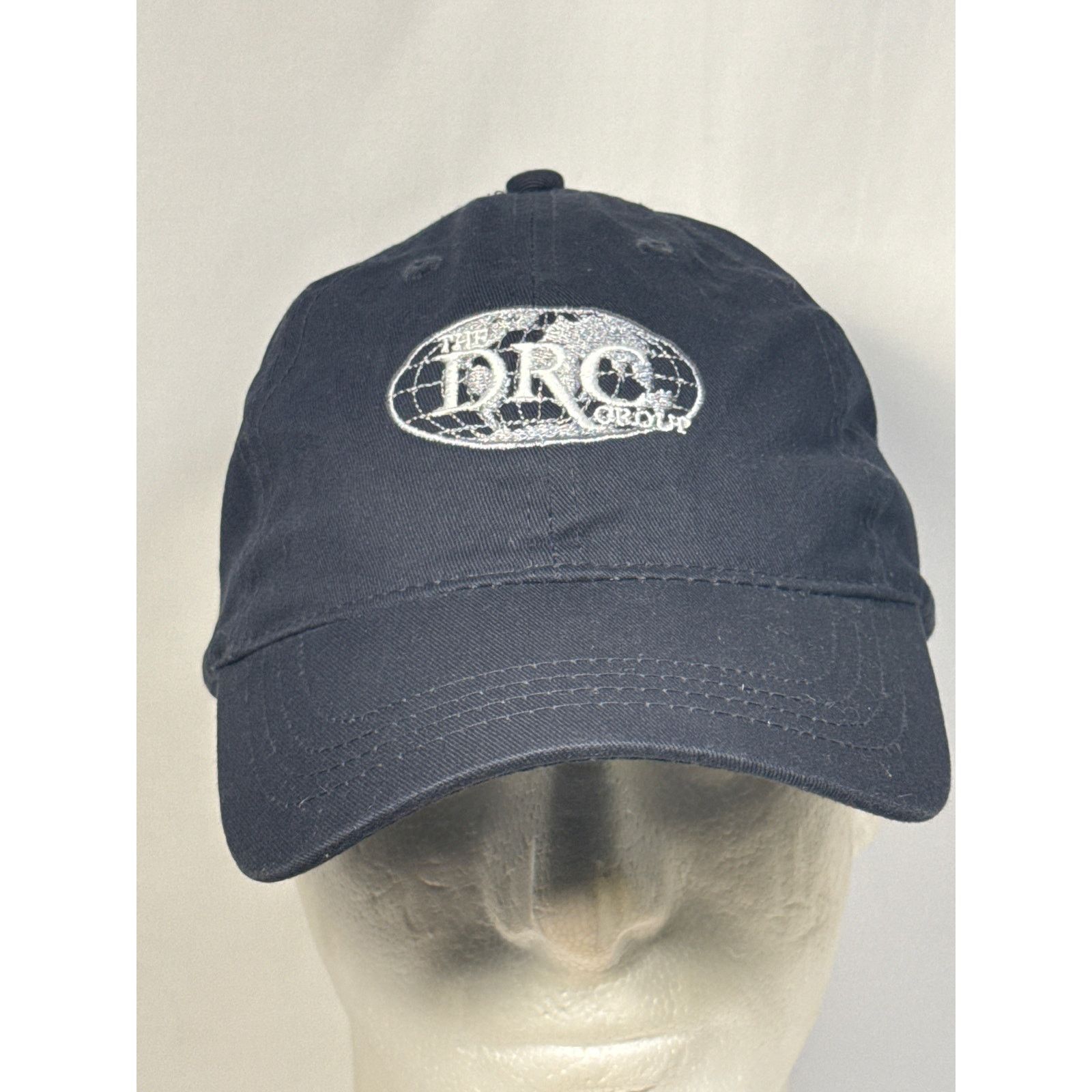 Otto VNTG The DRC Group Hat Navy Blue Dad Cap Otto Streetwear Size ONE SIZE - 2 Thumbnail
