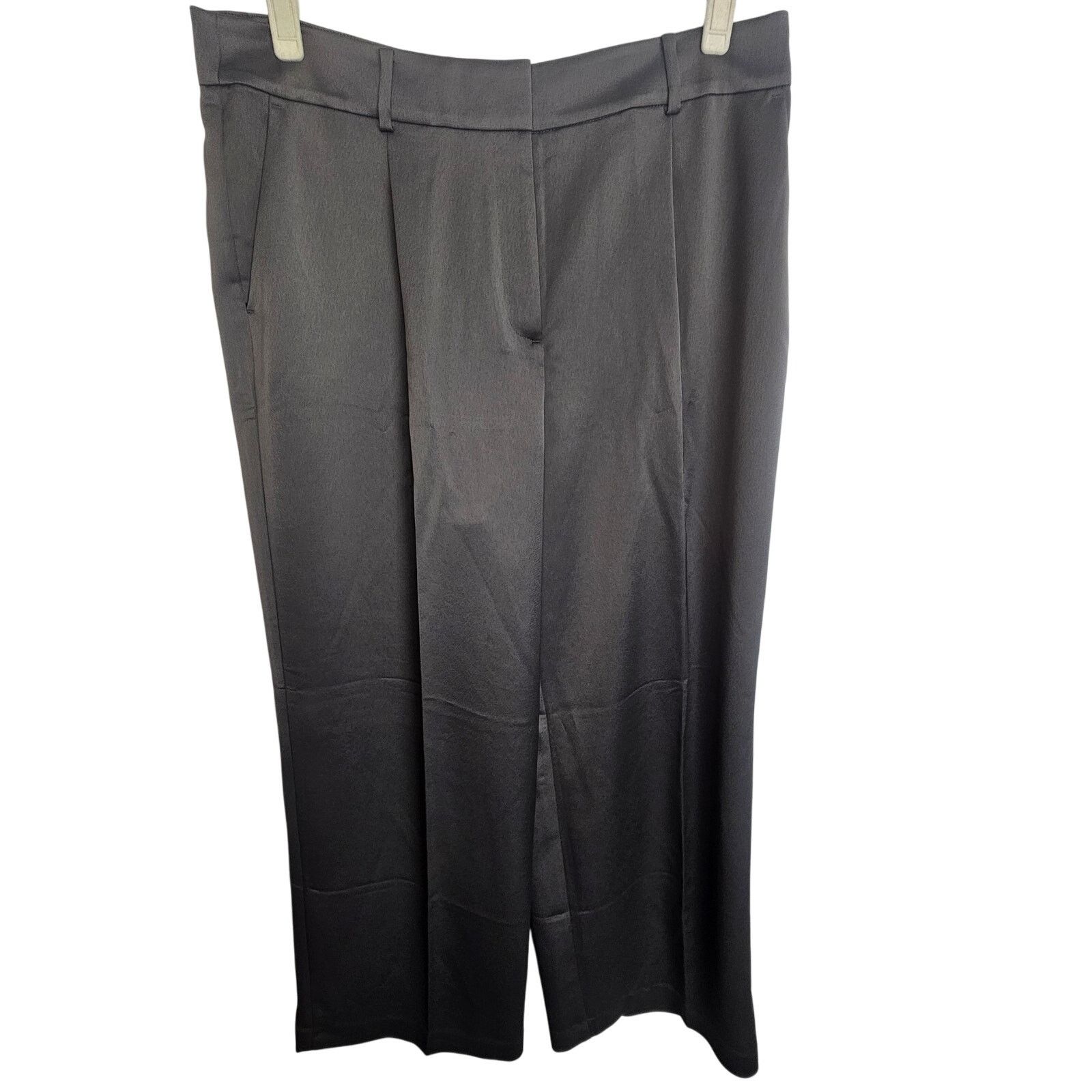 Loft LOFT Womens Peyton Pleated Wide Leg Trousers Dress Pants 14 Size 36" / US 14 / IT 50 - 1 Thumbnail