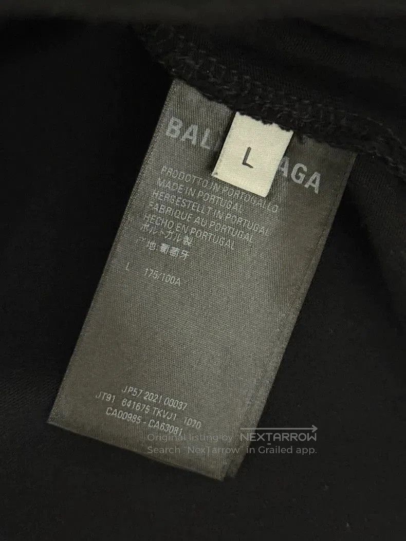 Balenciaga Balenciaga Coke Embroidered Logo Short Sleeve T-Shirt. Size US L / EU 52-54 / 3 - 4 Thumbnail