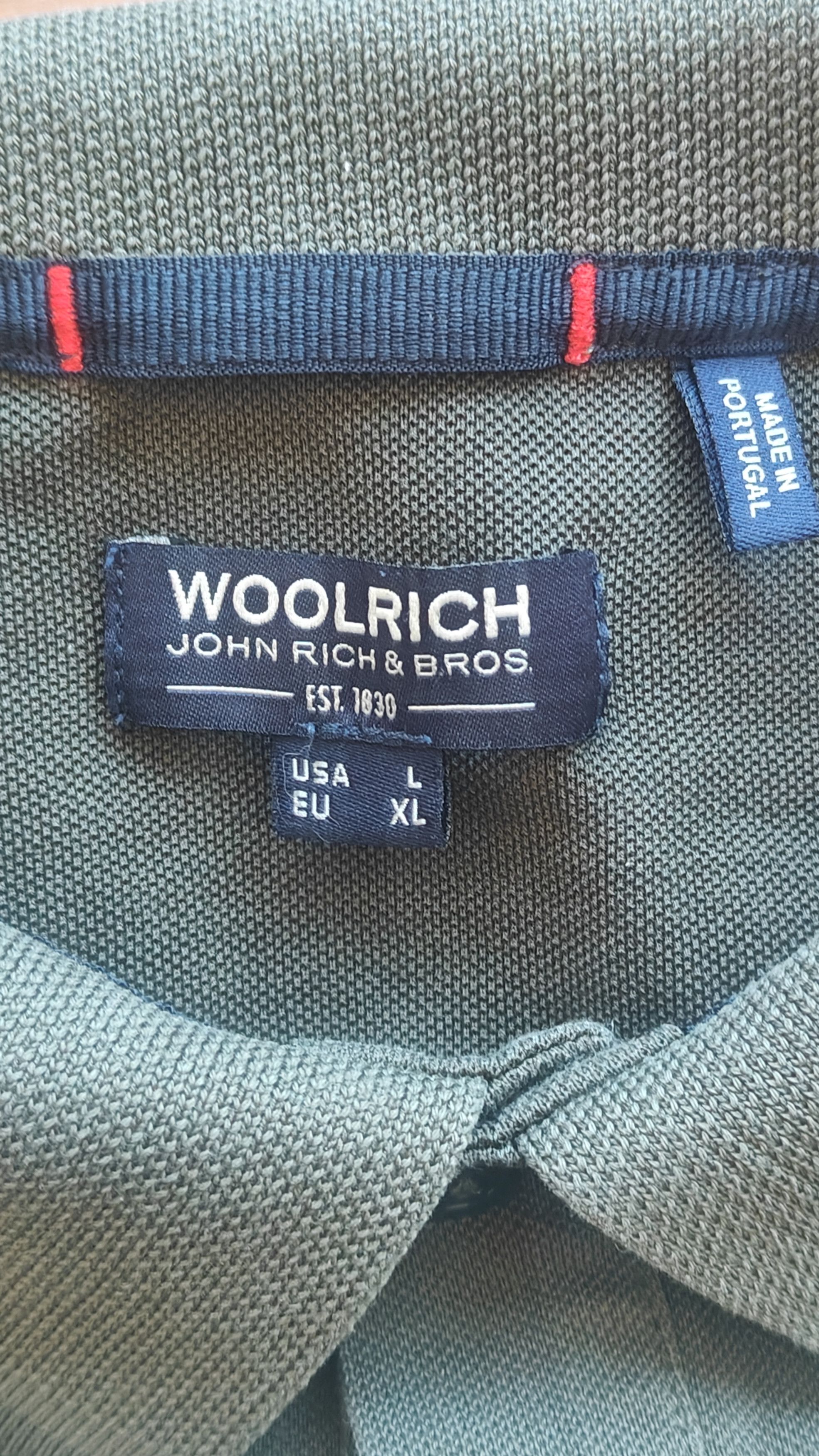 Woolrich Woolen Mills Woolrich John Rich & Bros. Striped Polo Size US M / EU 48-50 / 2 - 4 Thumbnail
