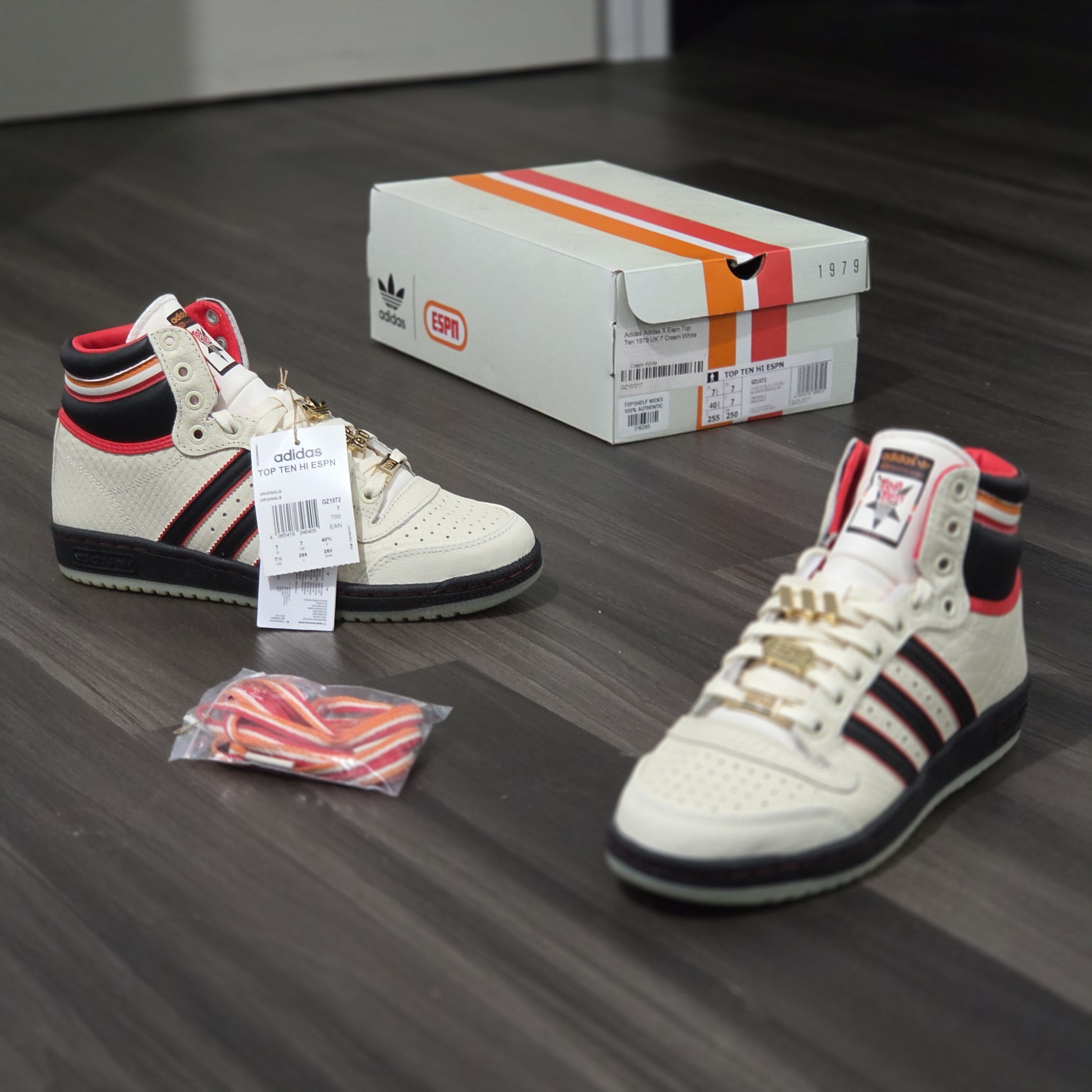 Adidas Adidas Top Ten High ESPN 2021 Authentic Rare White size 7,5 Size US 7.5 / EU 40-41 - 8 Thumbnail