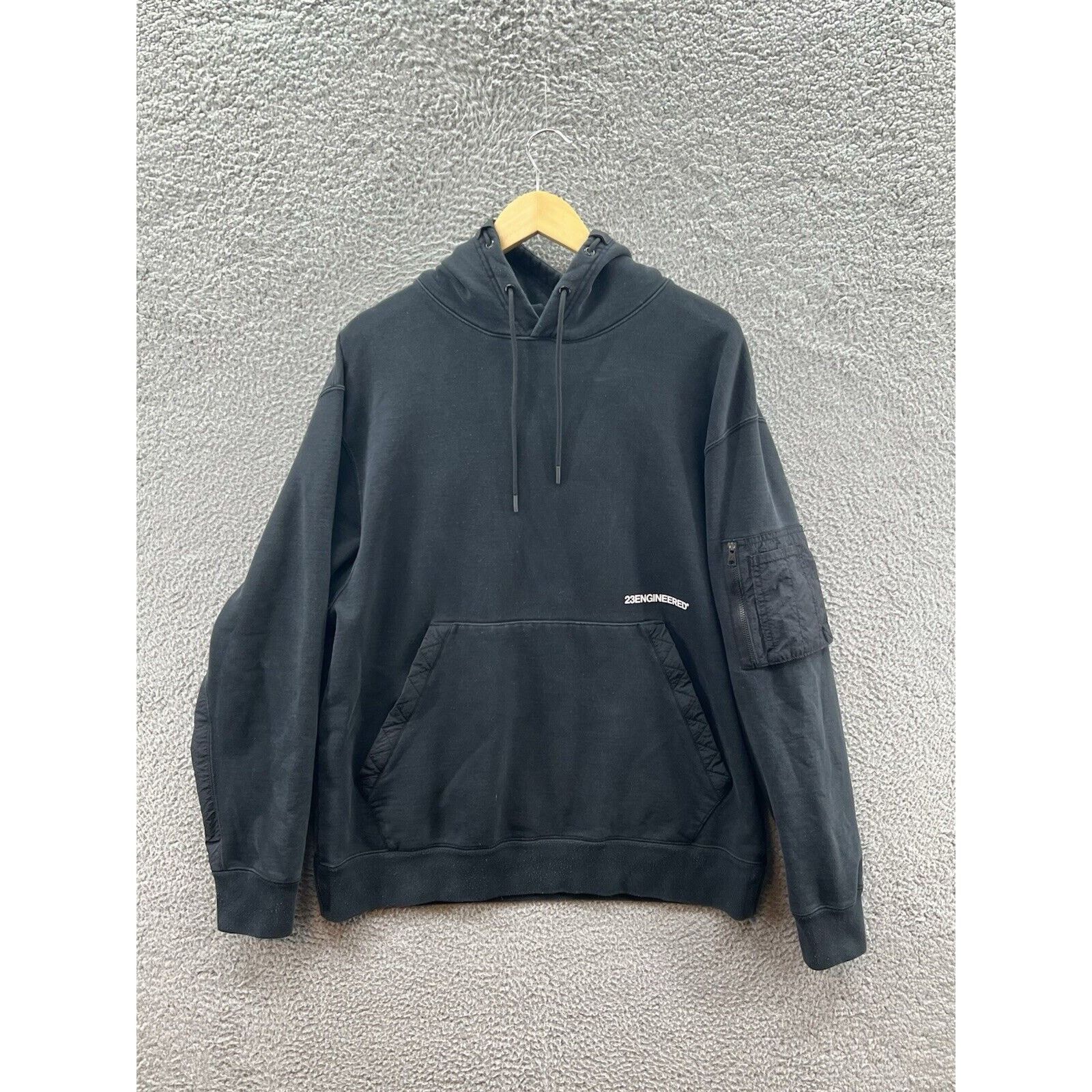 Nike Jordan 23 Engineered Hoodie Sz. Large Men’s DA7178-010 Black Size US L / EU 52-54 / 3 - 1 Thumbnail