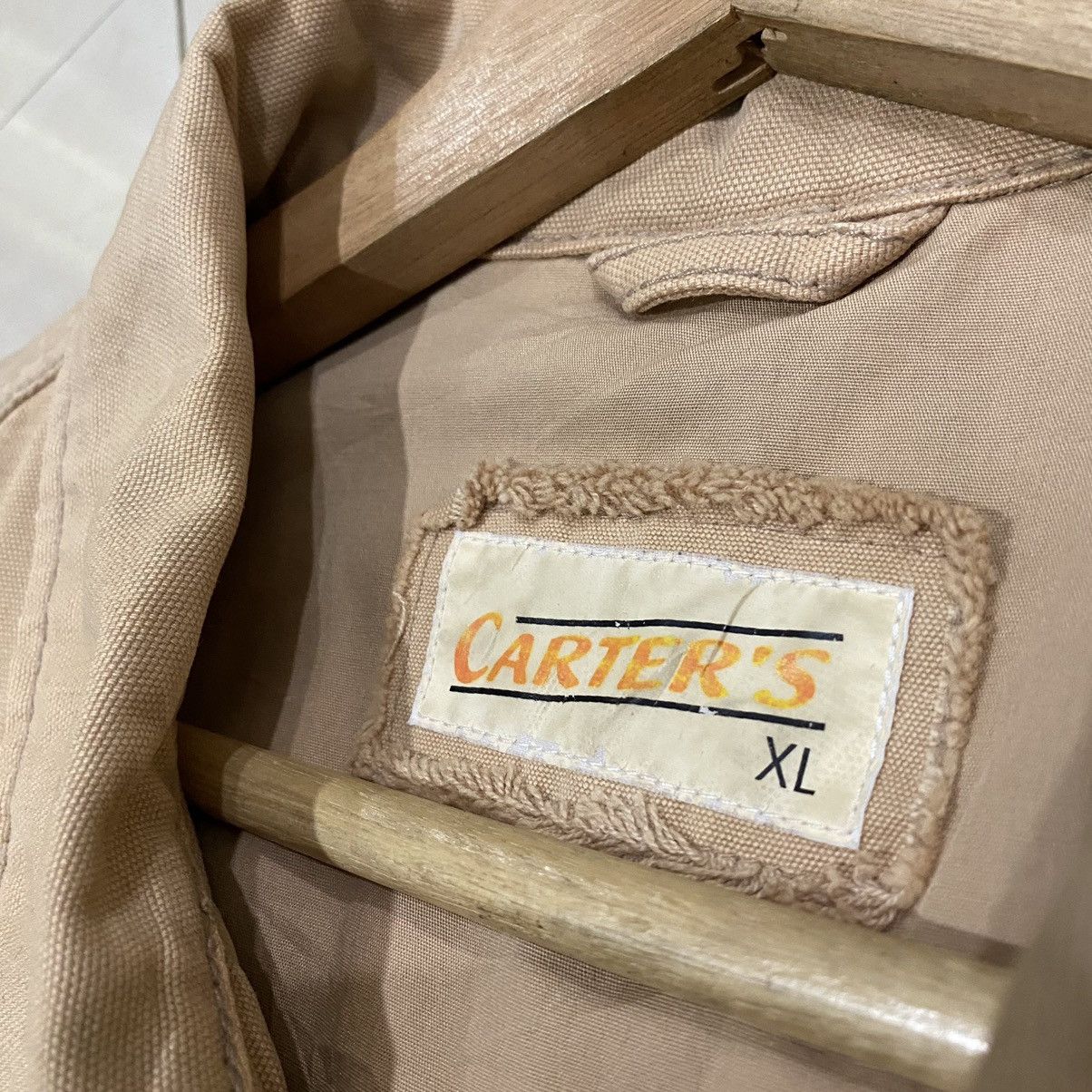 Other VINTAGE CARTERS UNION MADE WORKWEAR CANVAS JACKET Size US M / EU 48-50 / 2 - 10 Thumbnail