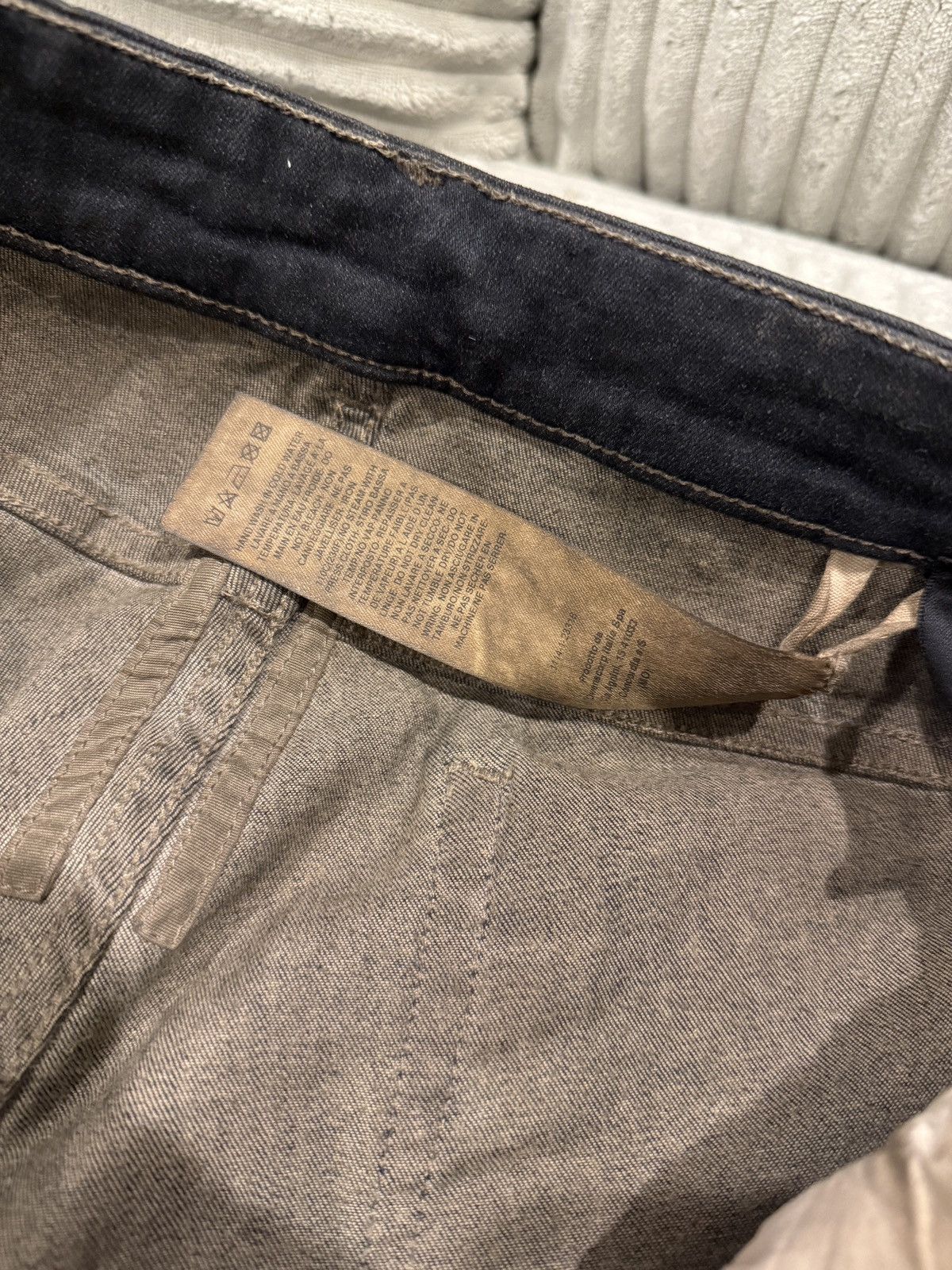 Rick Owens Rick Owens DRKSHDW Luxor Bias Cut Denim Size US 31 - 8 Thumbnail