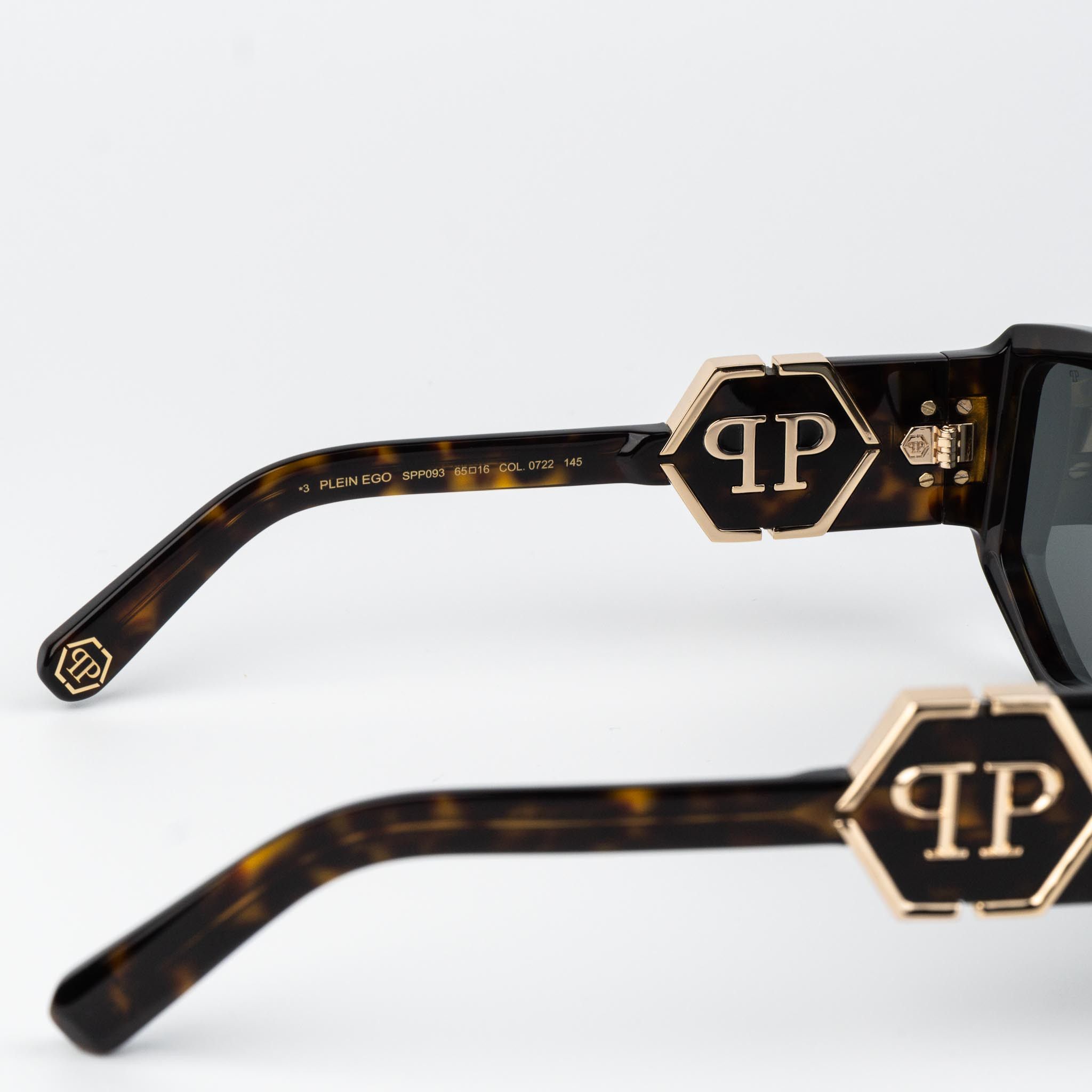 Philipp Plein Philipp Plein Men Sunglasses Mask SPP093M 0722 NEW AUTHENTIC Size ONE SIZE - 8 Thumbnail