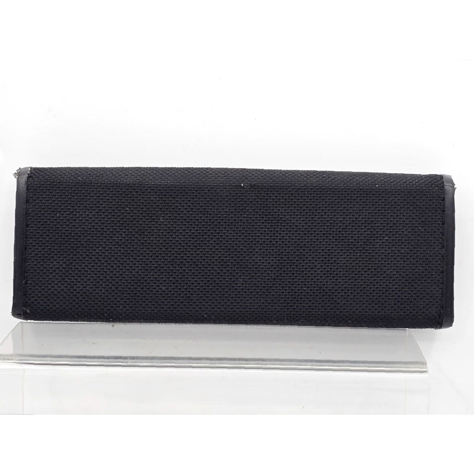 Tumi Tumi Glasses Case - Unisex Nylon Triangle Fold Up - Black - 2000s Vintage? Size ONE SIZE - 4 Thumbnail