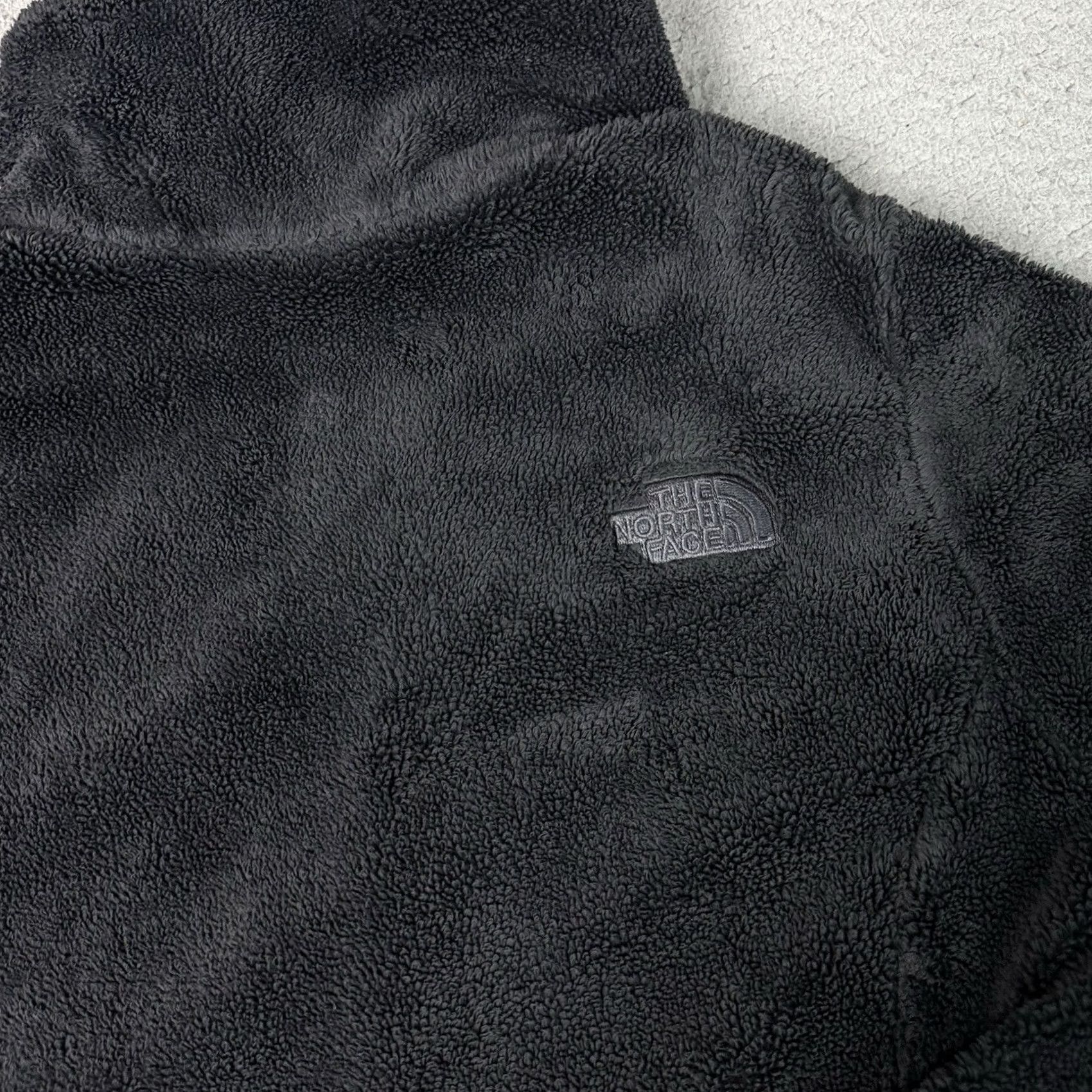 The North Face VINTAGE The North Face Jacket Womens S Black Fuzzy Long Sleeve Full Zip Casual Top S Mens Women Girls Size S / US 4 / IT 40 - 5 Thumbnail