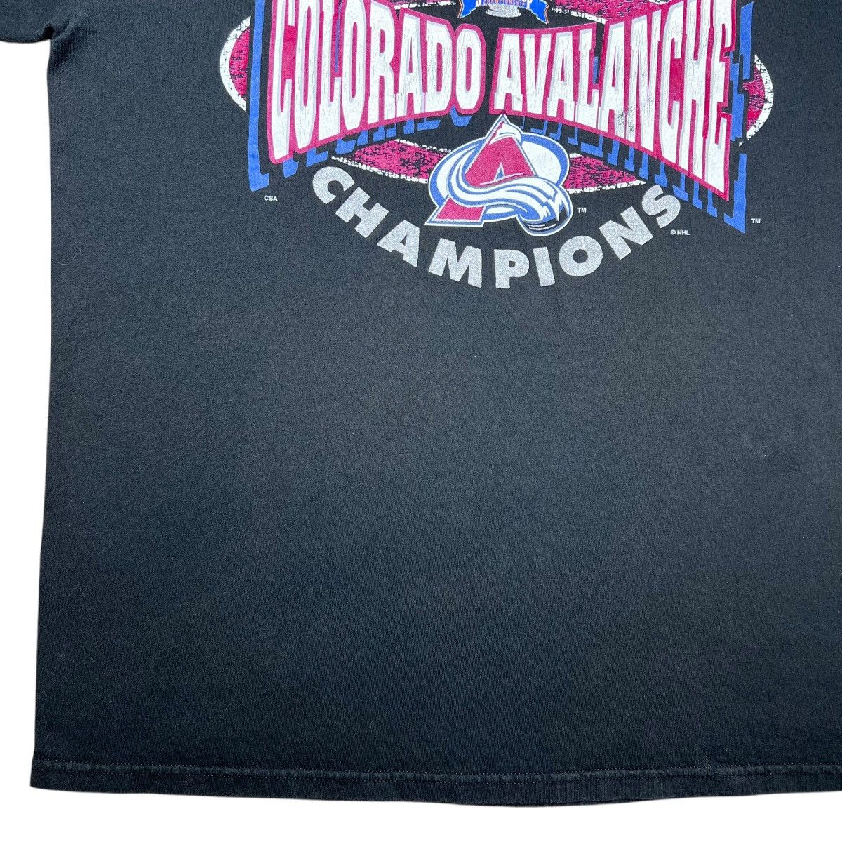 NHL 96 NHL Colorado Avalanche Stanley Cup Champions Graphic Tee Size US XL / EU 56 / 4 - 6 Thumbnail