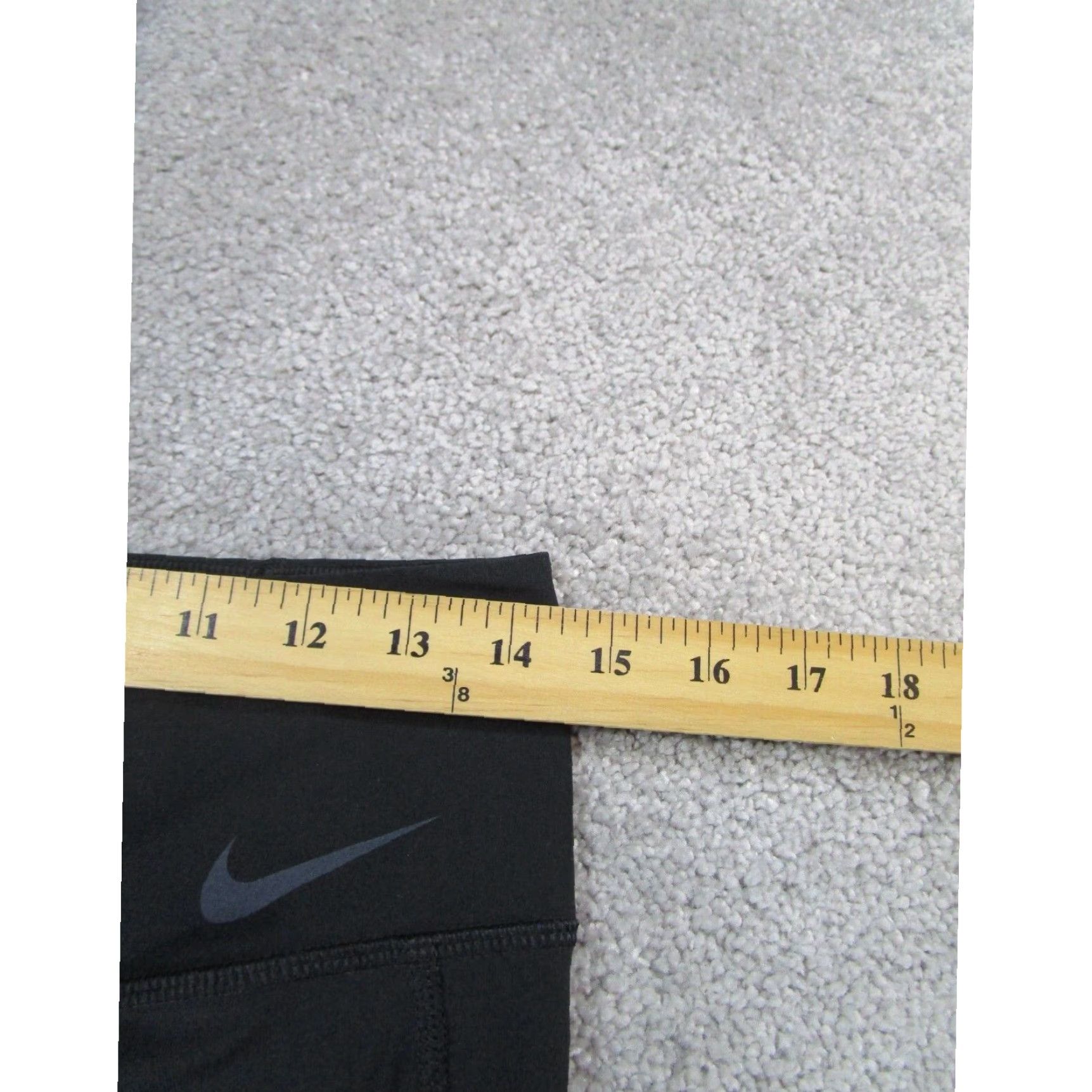 Nike Nike Leggings Womens Medium Extra Large XL Dri Fit Black Compression Crop Training Size 32" / US 10 / IT 46 - 7 Thumbnail