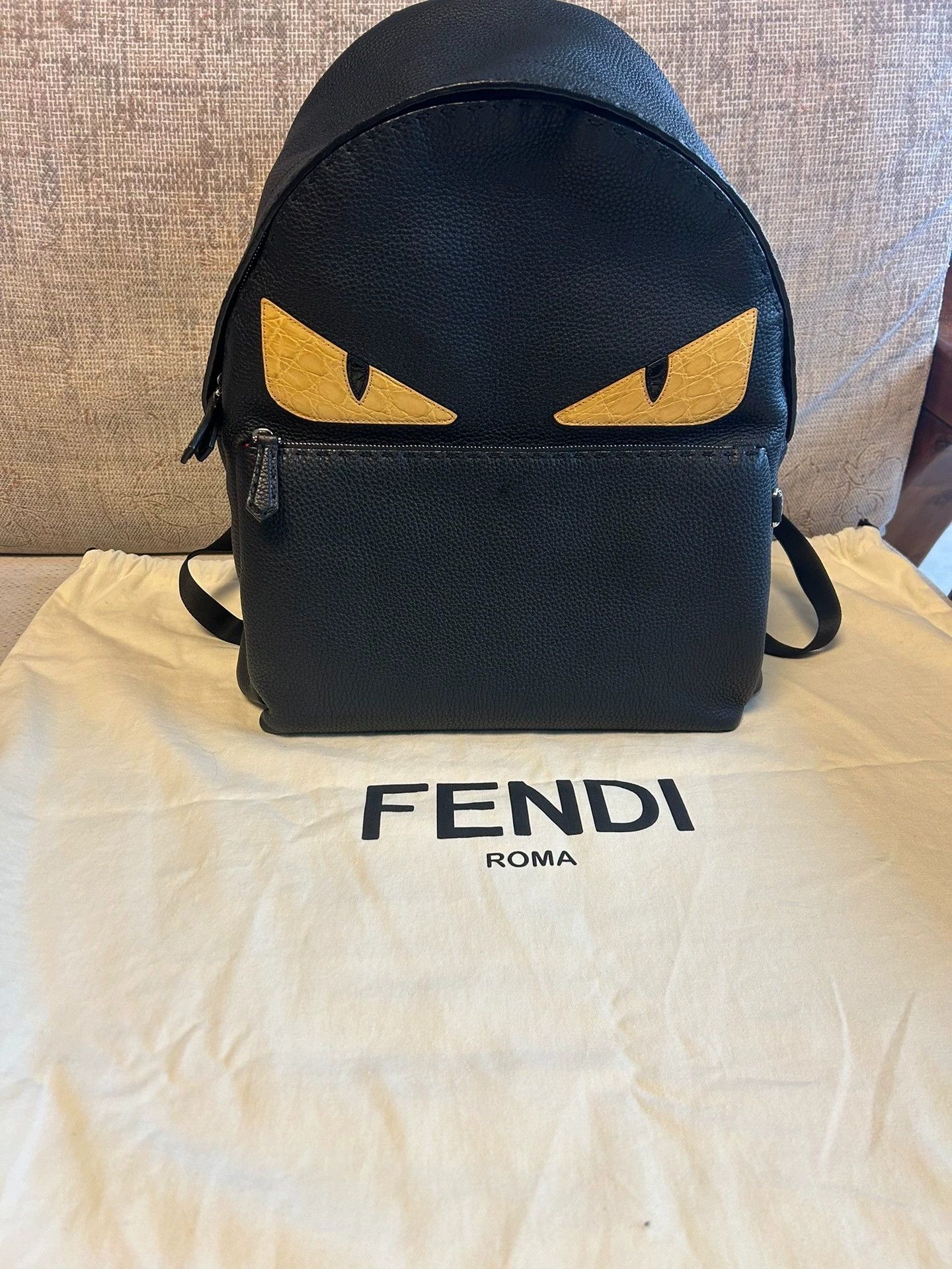 Fendi Fendi Limited Monster Full Leather 3yr 2worn Mint Size ONE SIZE - 1 Thumbnail