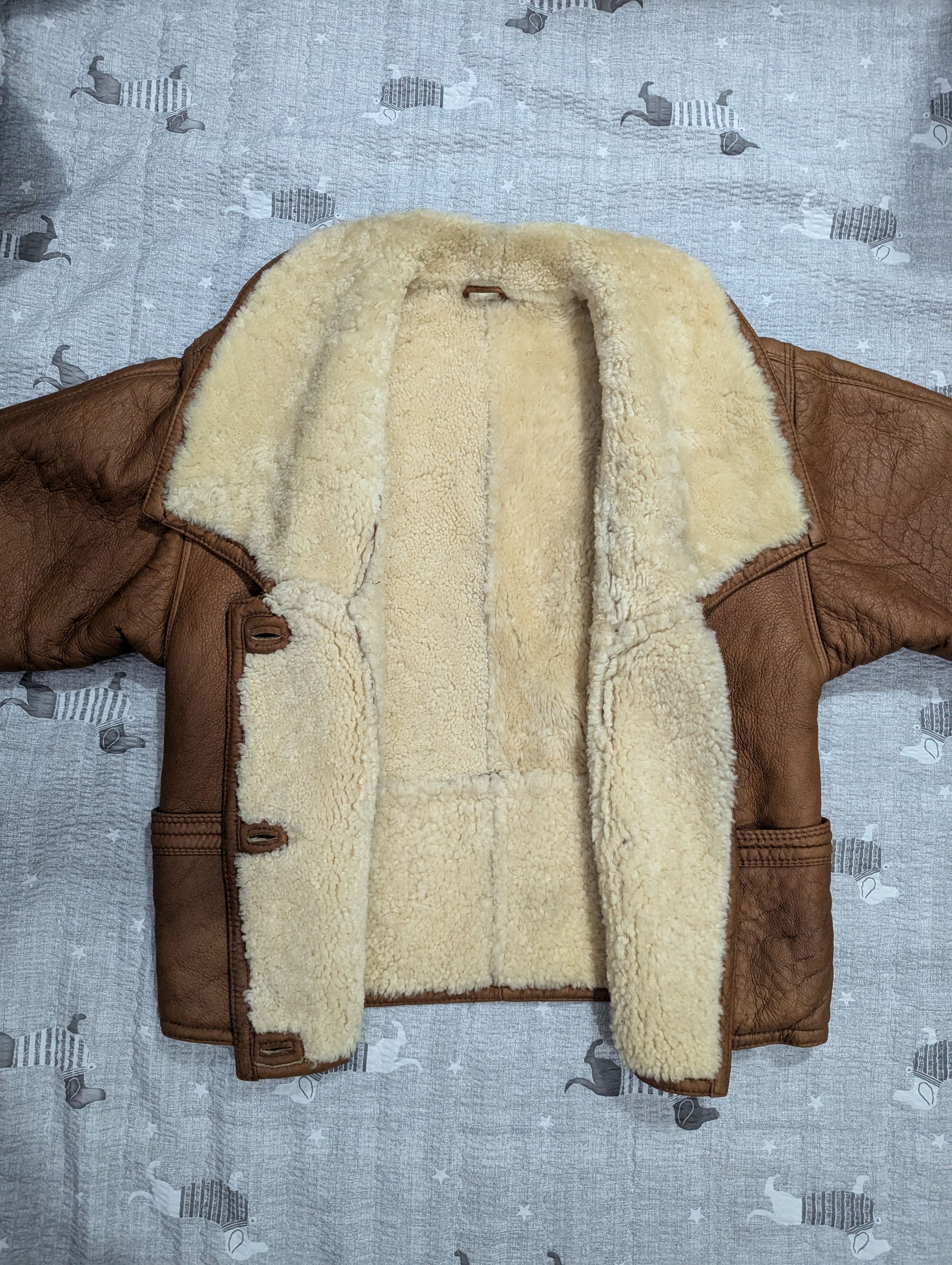 Vintage Vintage 80s 90s Sheep Shearling Jacket Size US M / EU 48-50 / 2 - 6 Thumbnail