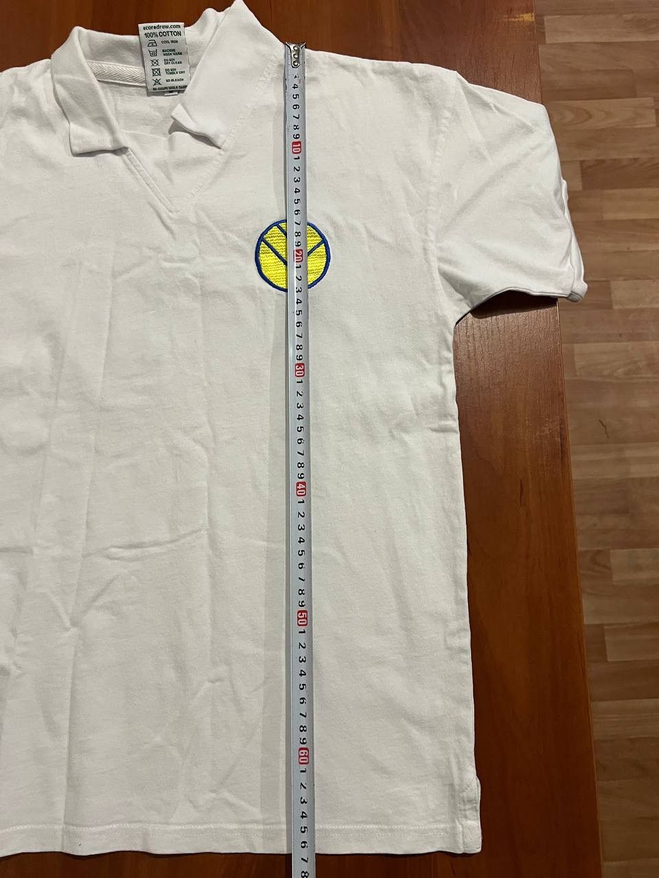Vintage 1974 LEEDS UNITED #4 BREMNER HOME REMAKE SOCCER JERSEY SHIRT Size US M / EU 48-50 / 2 - 15 Thumbnail